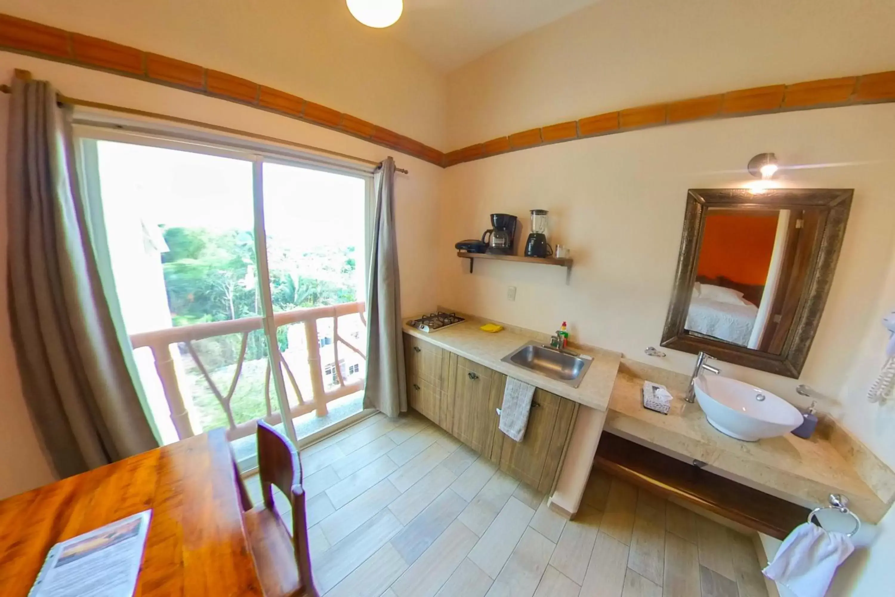 Kitchen or kitchenette in Villa Los Corales