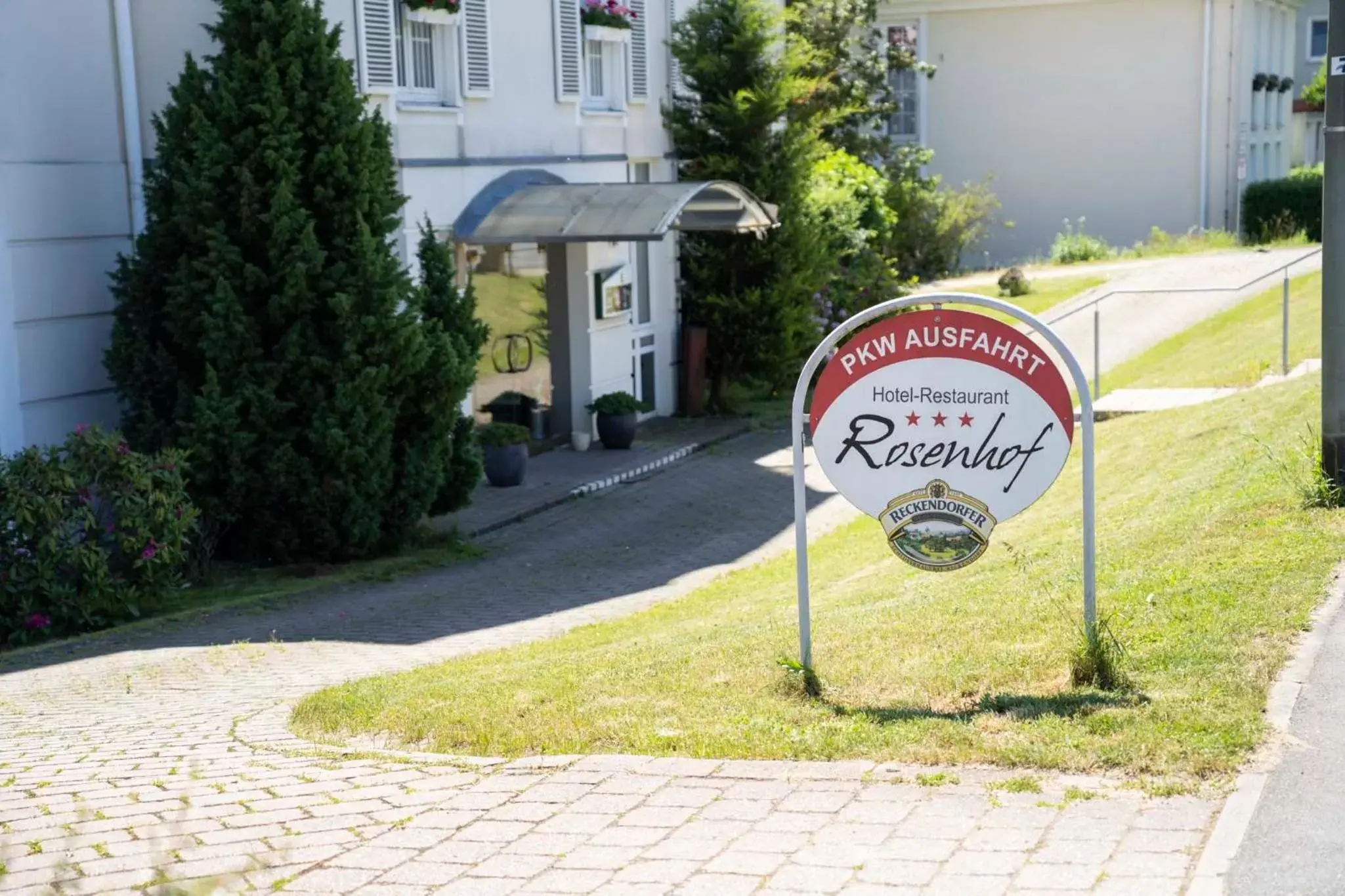 Garden in Hotel Rosenhof bei Bamberg