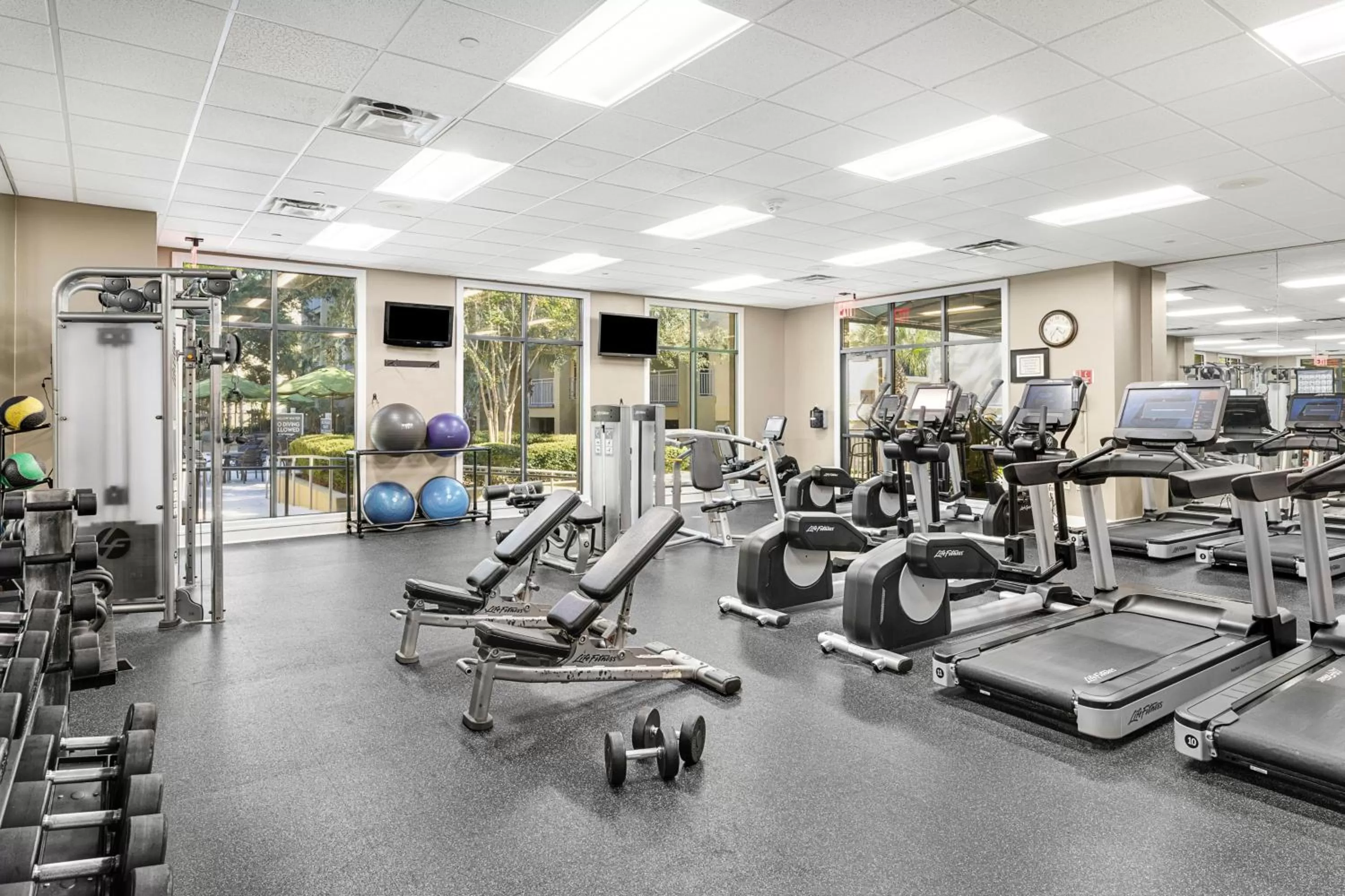Fitness centre/facilities in Marriott's Barony Beach Club