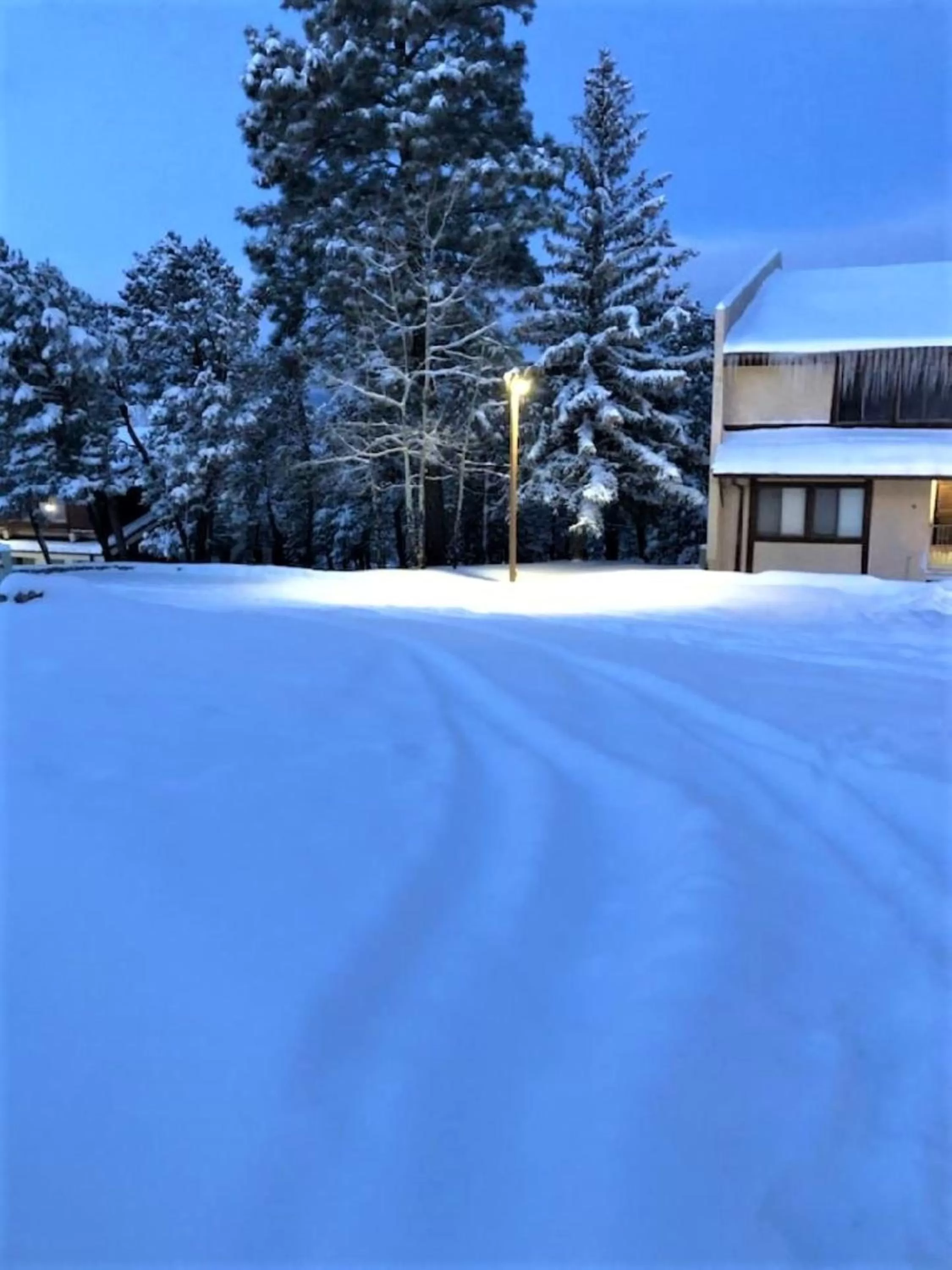 Winter in High Sierra Condominiums