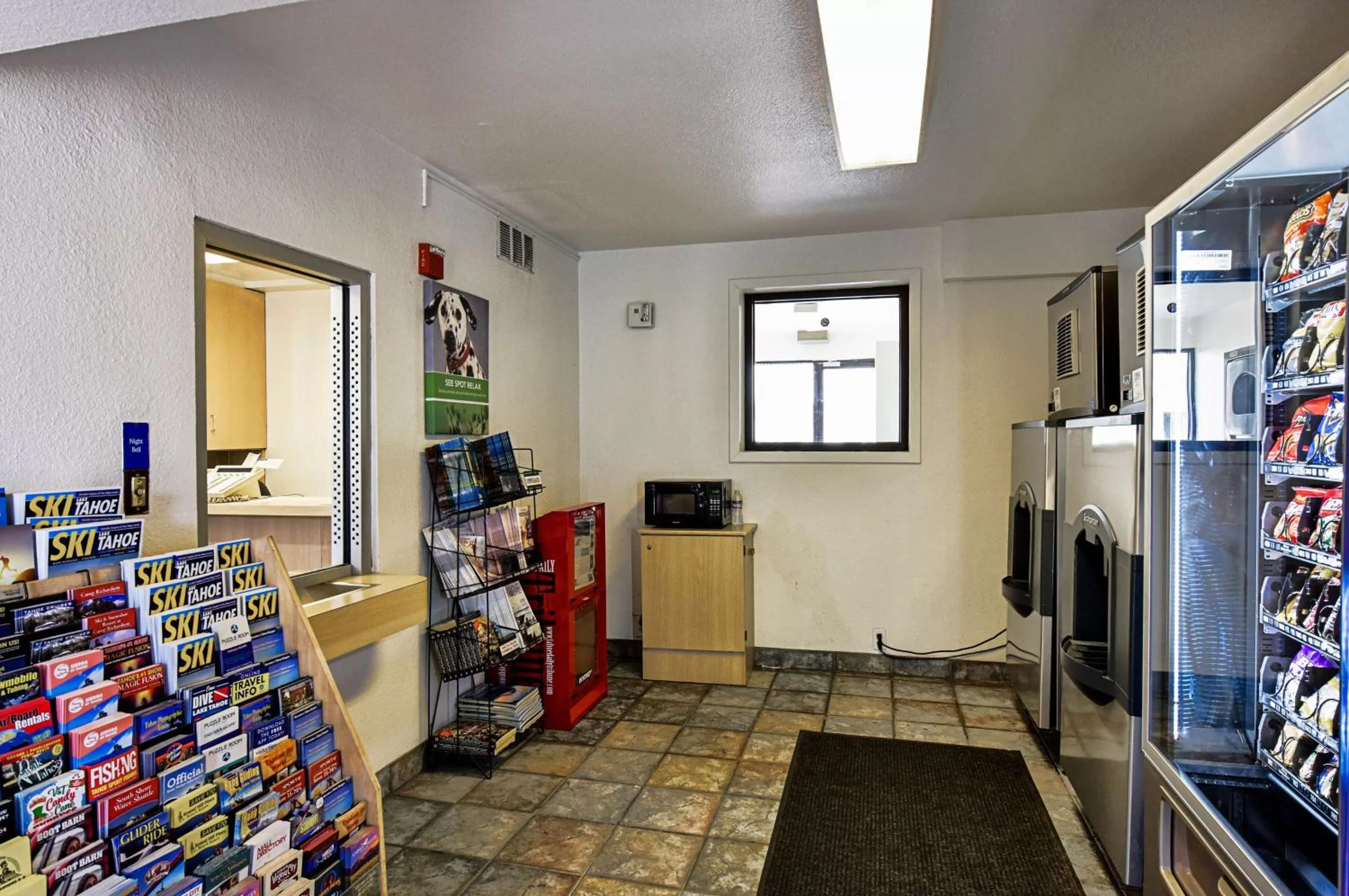 On site in Motel 6-South Lake Tahoe, CA