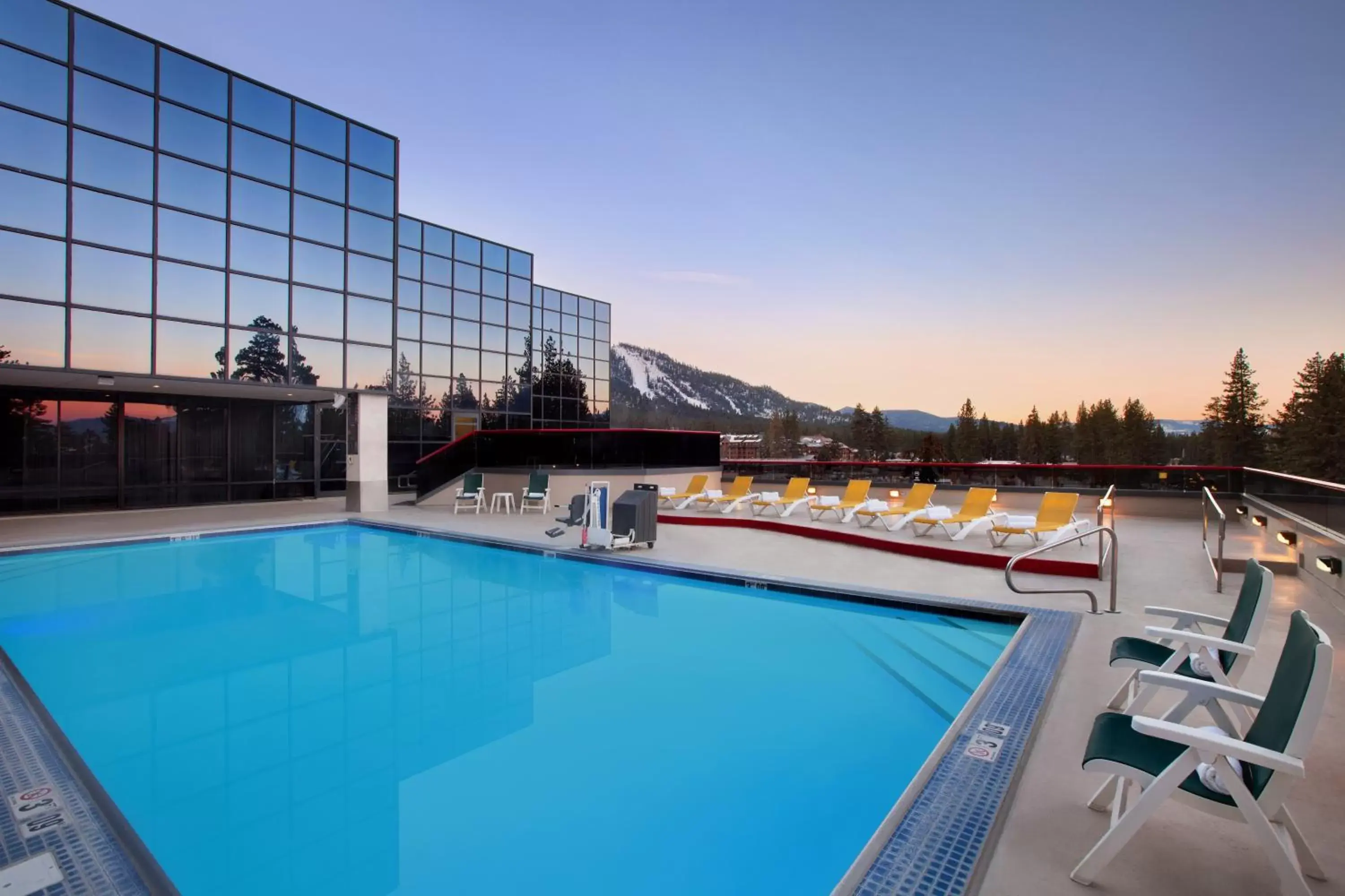 Mountain view, Swimming Pool in Harveys Lake Tahoe Hotel & Casino