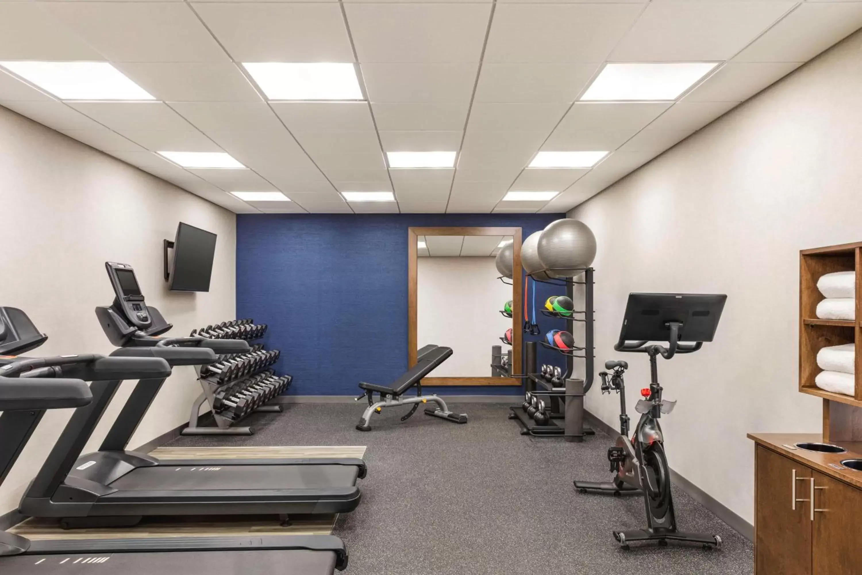 Fitness centre/facilities, Fitness Center/Facilities in Hampton Inn & Suites Valparaiso