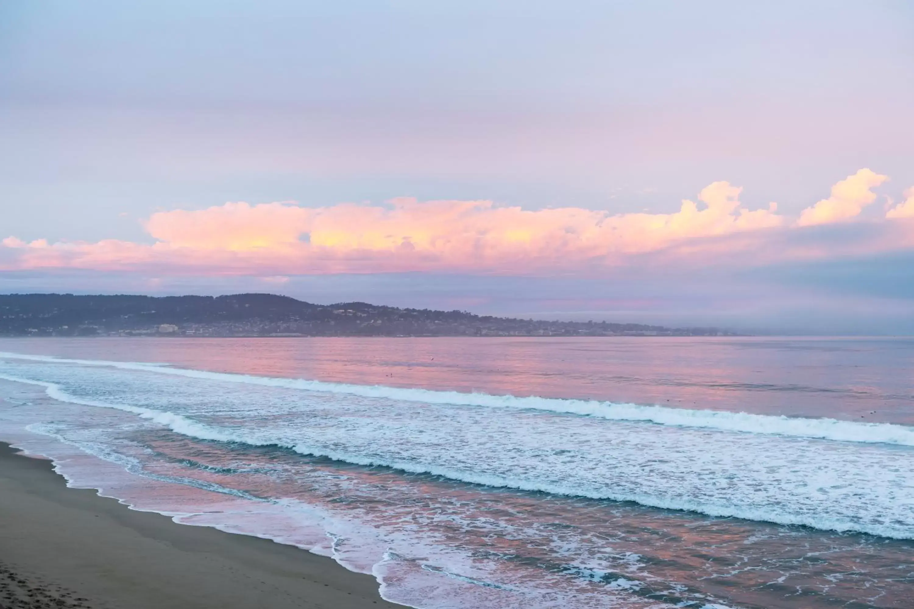 Natural landscape, Beach in Monterey Tides