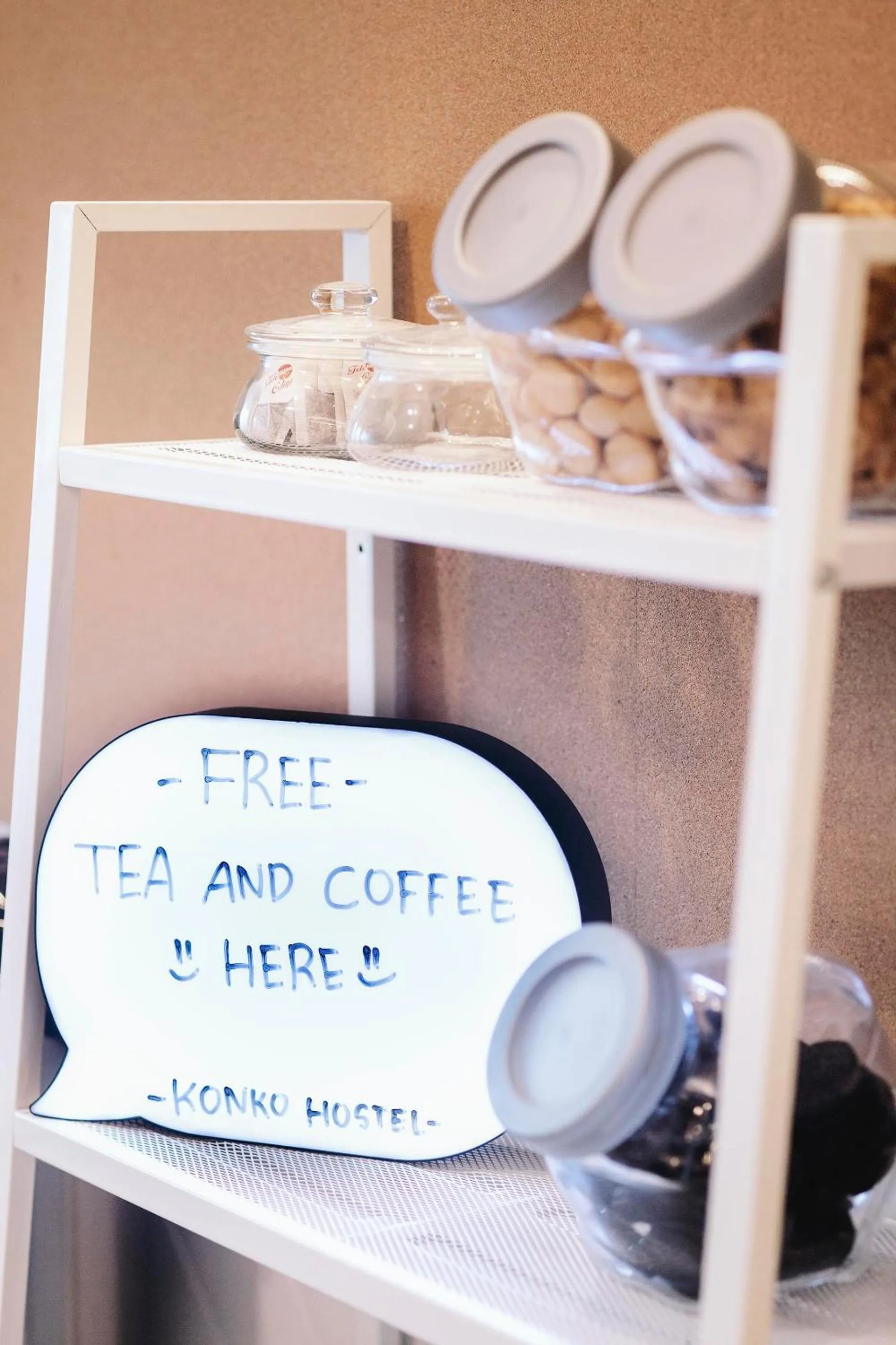 Food in Konko Hostel Jakarta