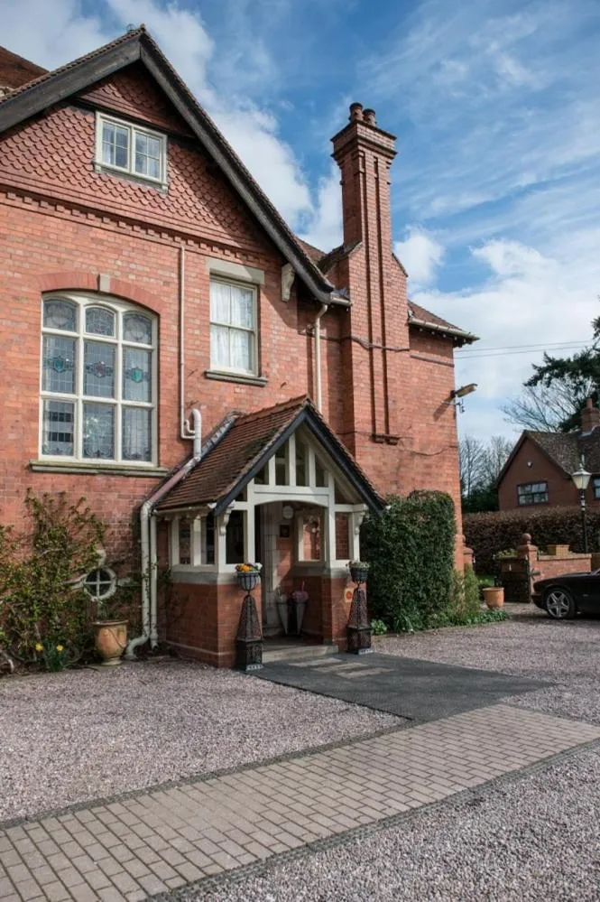 Facade/entrance in The Old Vicarage