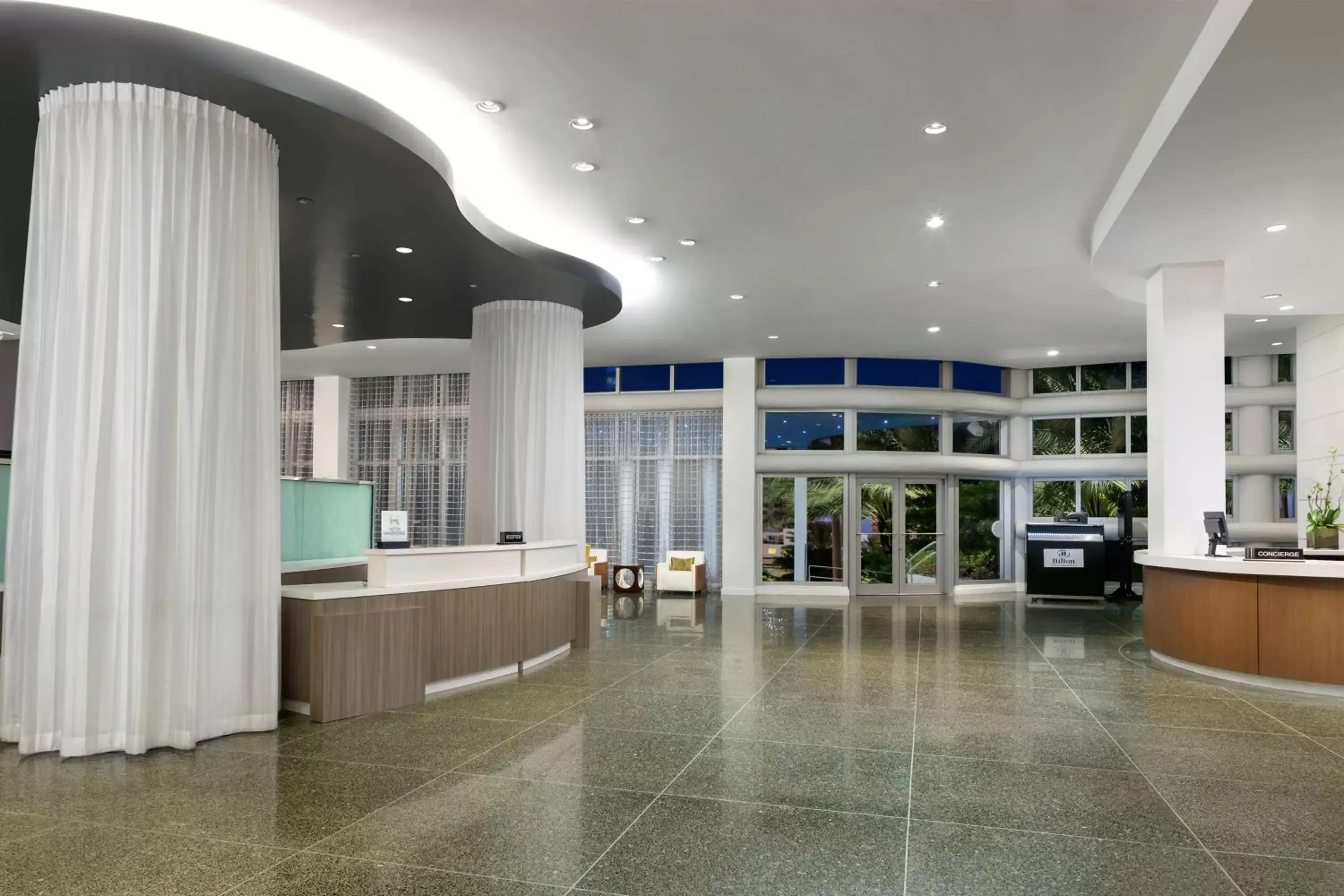 Lobby or reception in Hilton Cabana Miami Beach