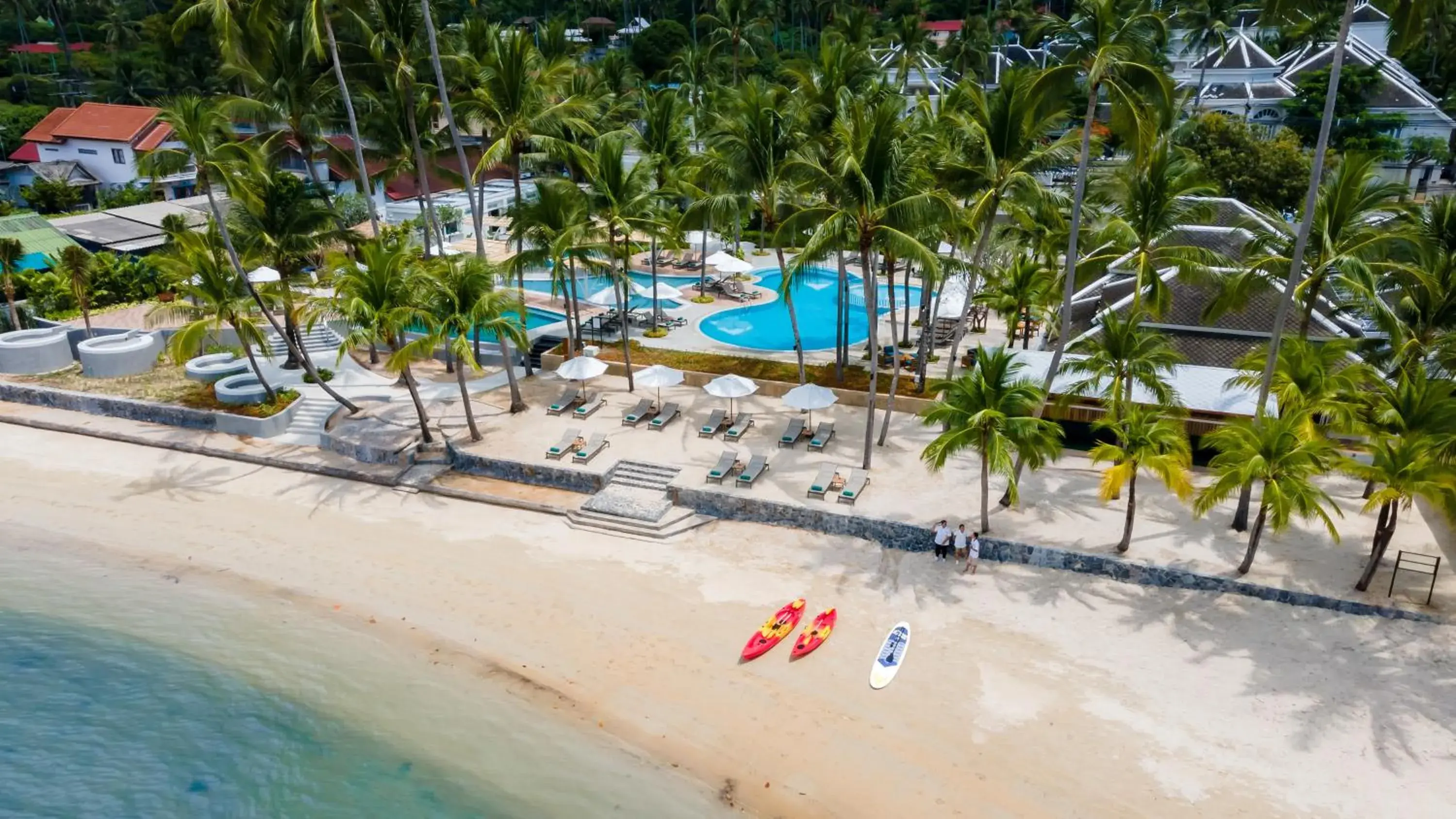 Property building, Bird's-eye View in Outrigger Koh Samui Beach Resort - SHA Extra Plus