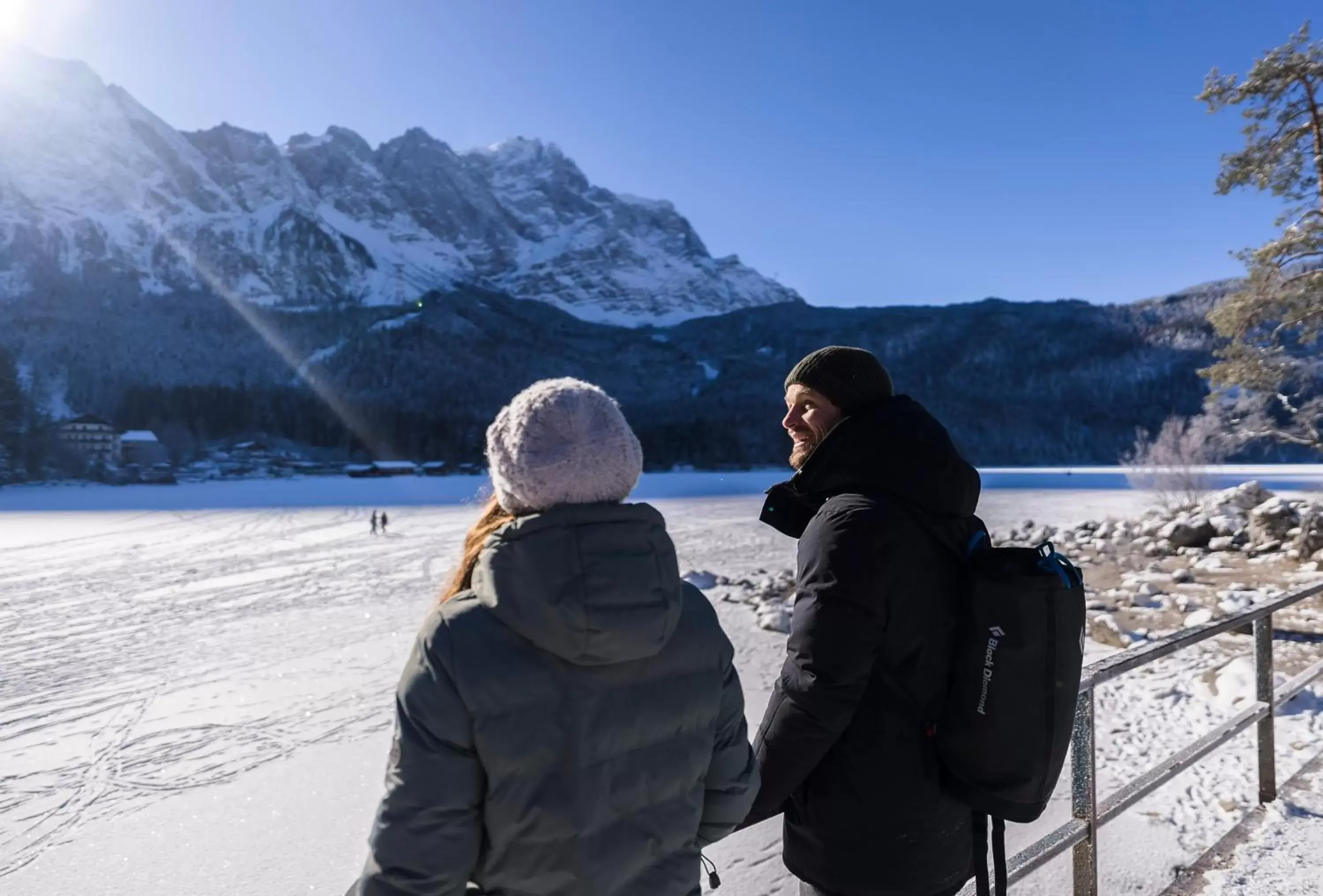 Winter in Eibsee Hotel