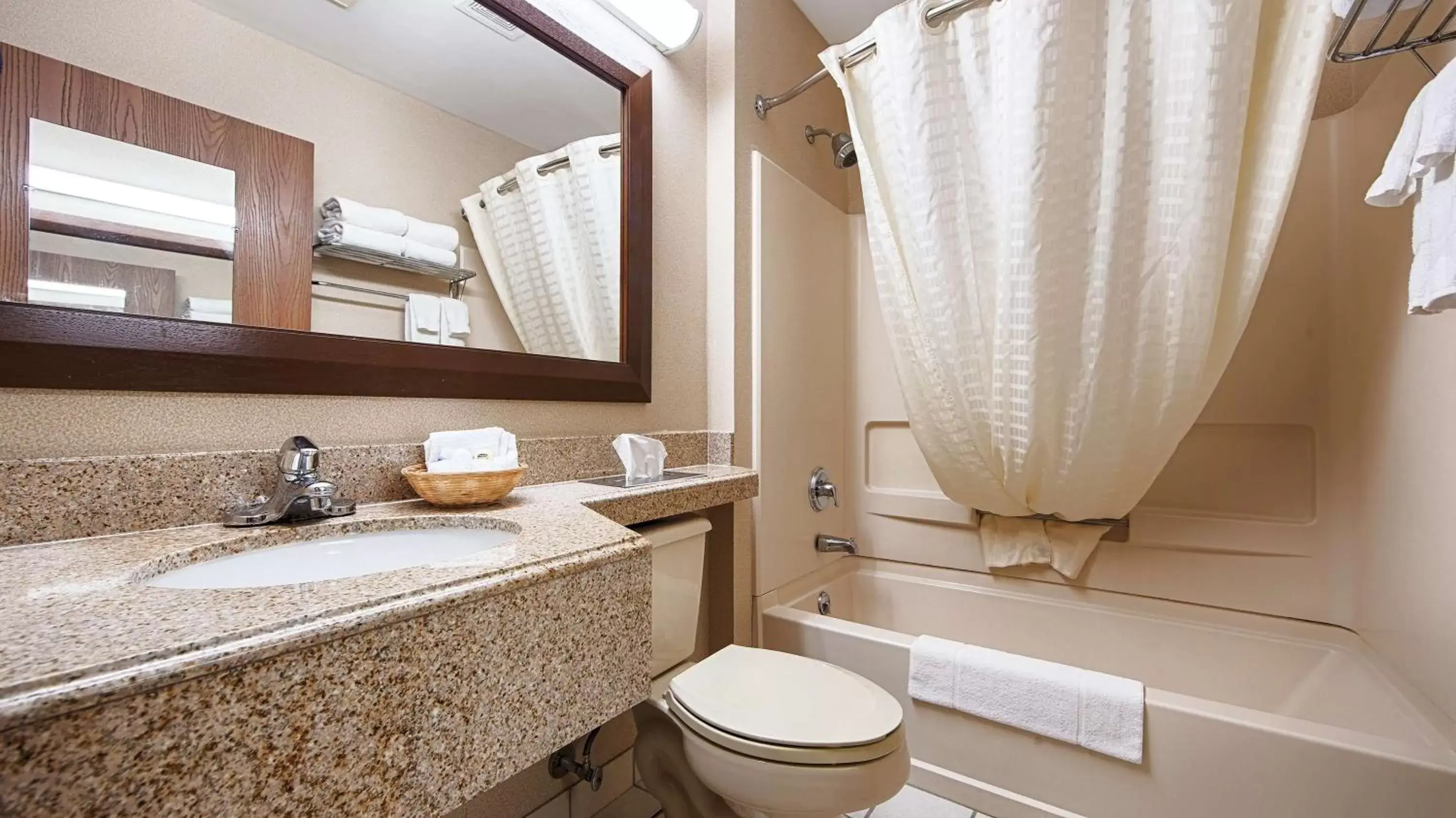 Bathroom in Best Western Crown Inn & Suites - Batavia