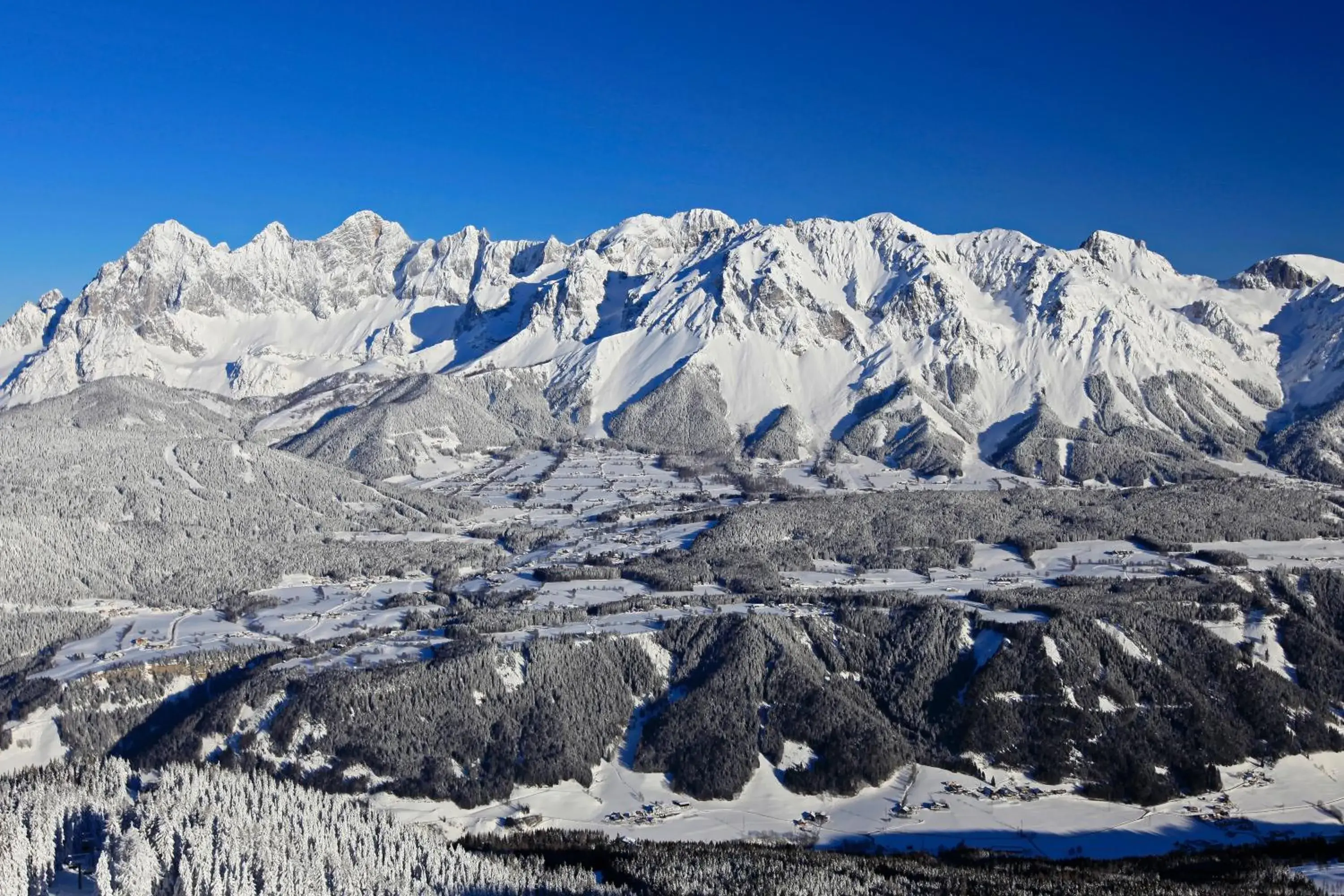 Natural landscape, Winter in Hotel Pichlmayrgut