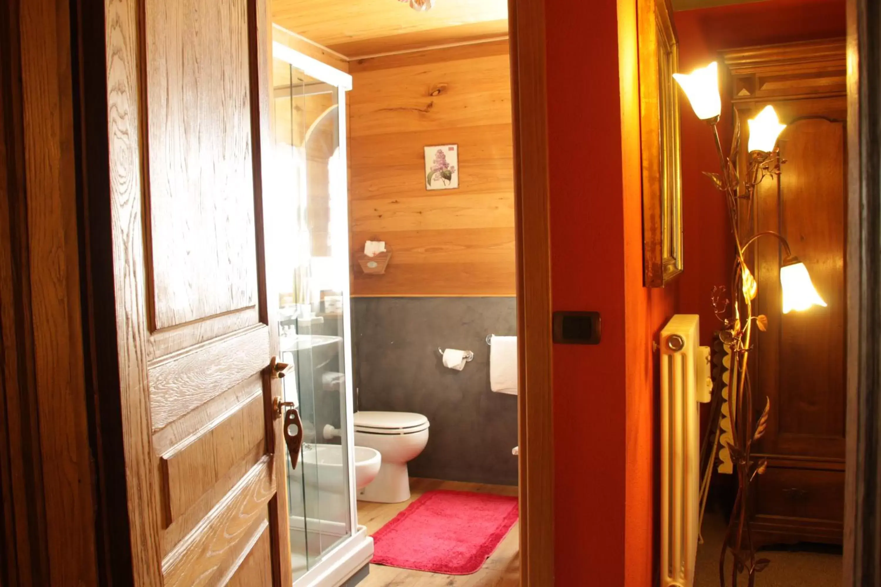 Bathroom in Hotel Chalet La Meridiana