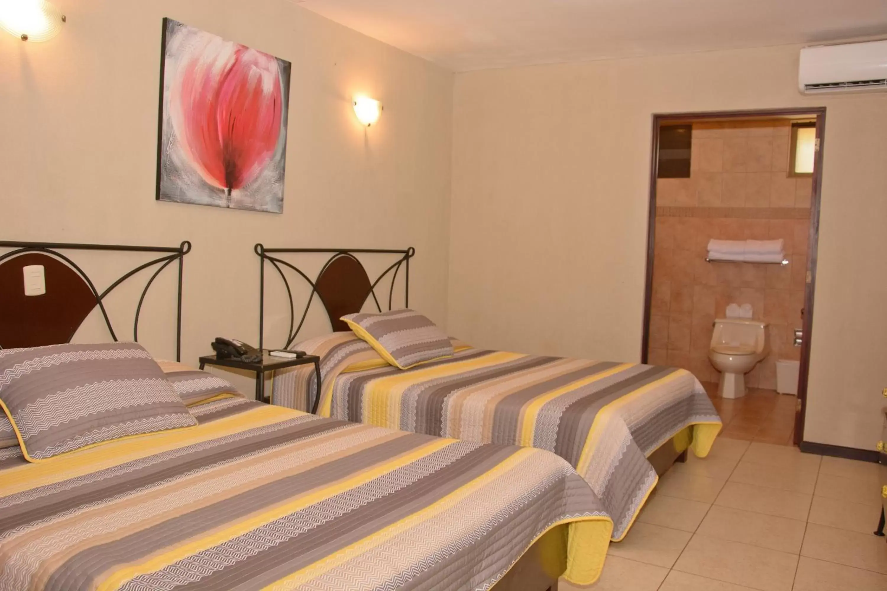 Bed in Balcon del Mar Beach Front Hotel