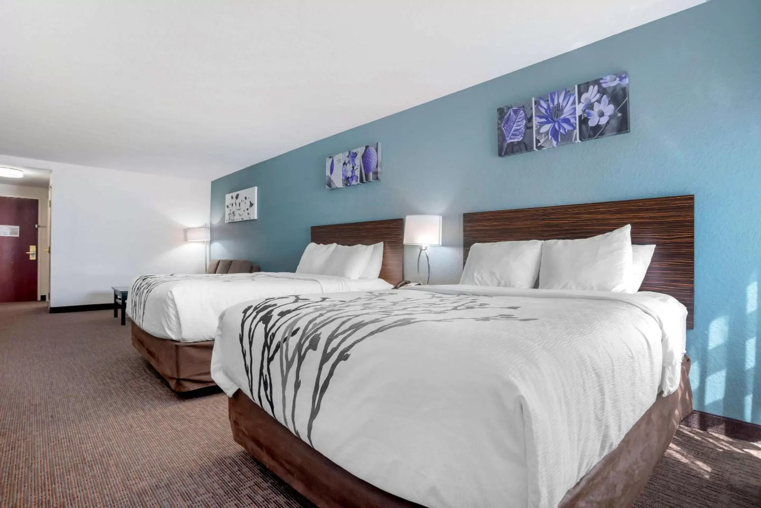 Bed in Sleep Inn & Suites Auburn Campus Area I-85