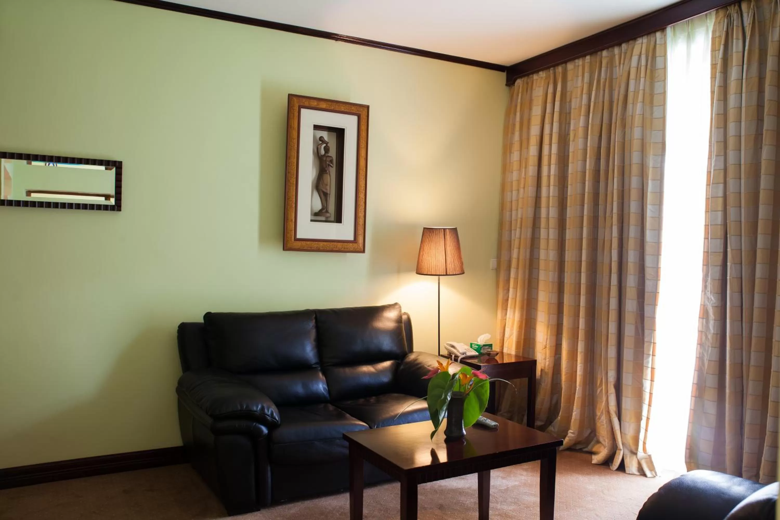 Living room, Seating Area in Gorillas Lake Kivu Hotel