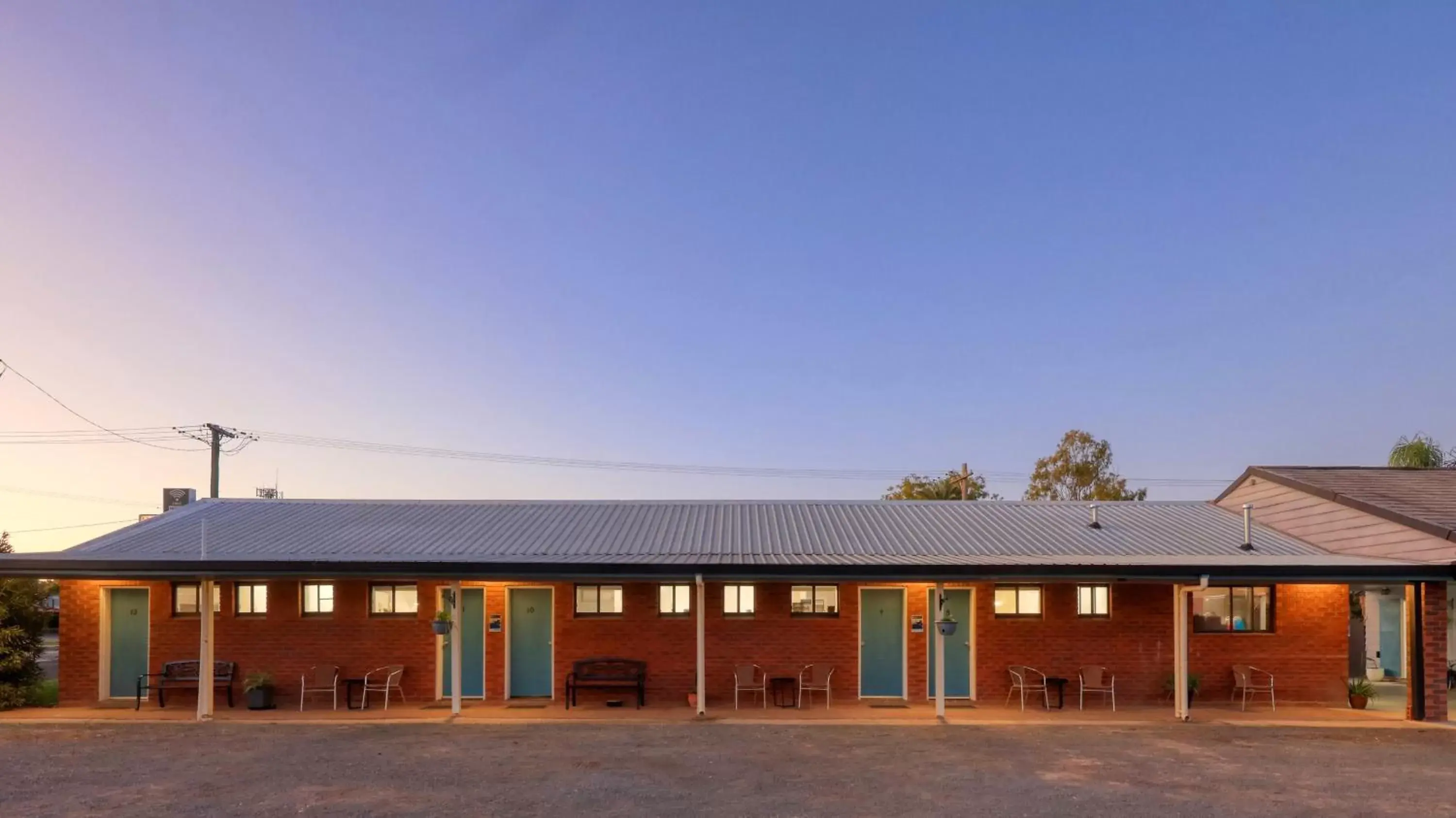 Property Building in The Major Mitchell Motel