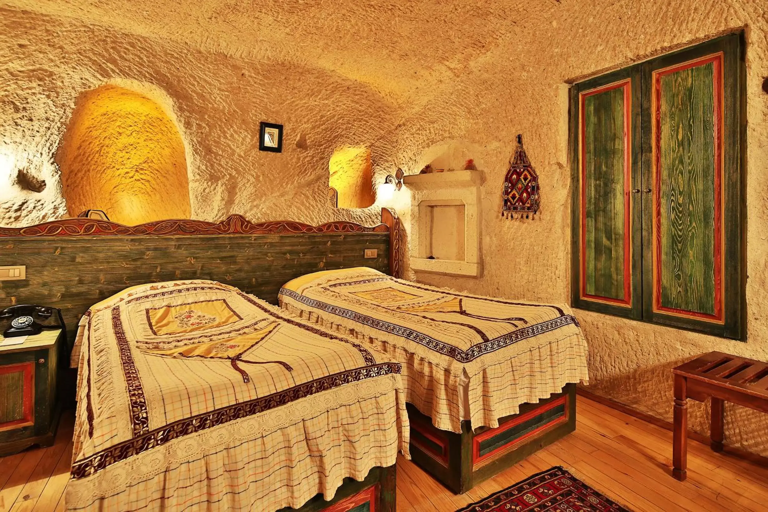 Bedroom, Bed in Cappadocia Cave Suites