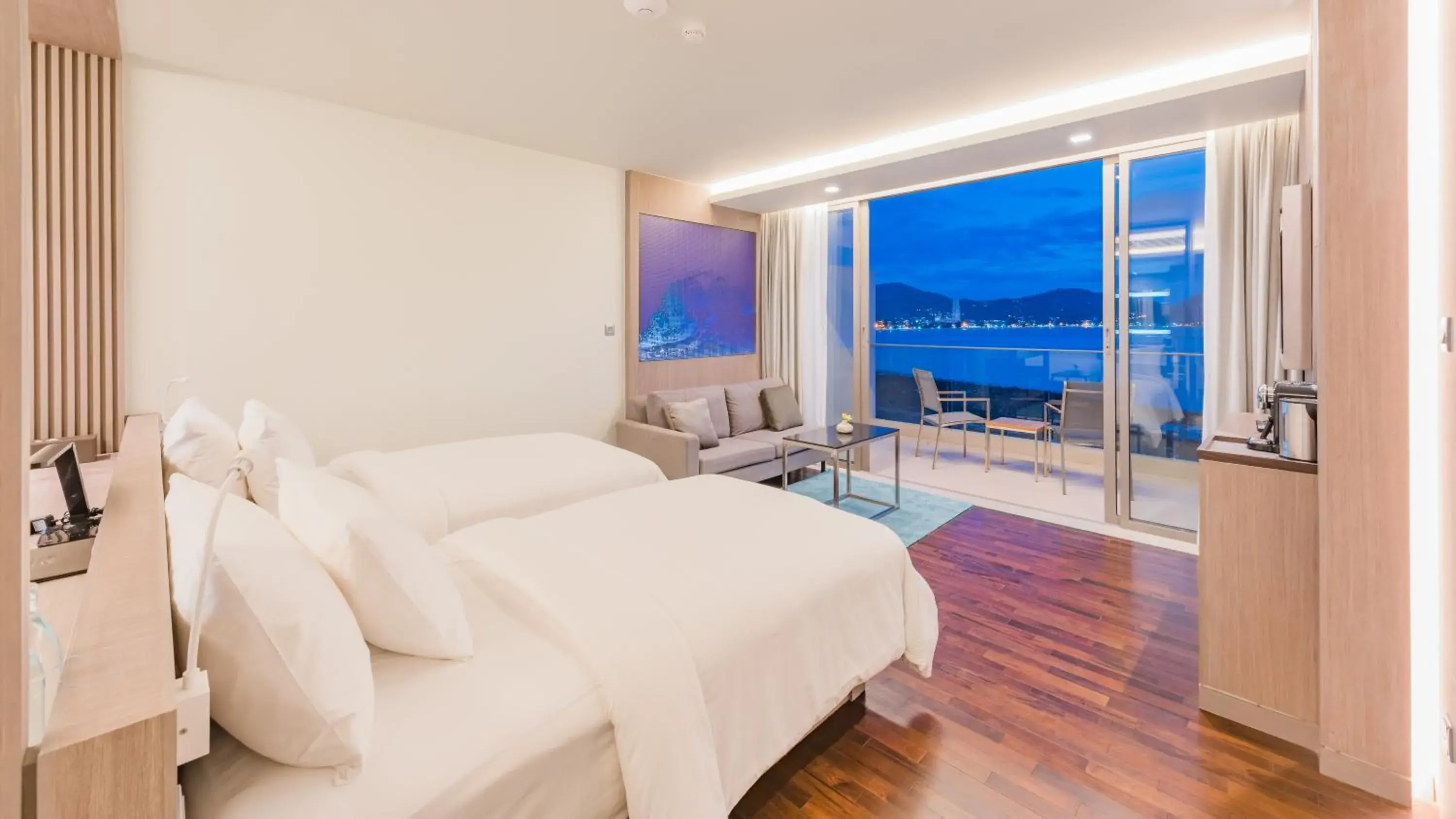 Bedroom in Oceanfront Beach Resort - SHA Extra Plus