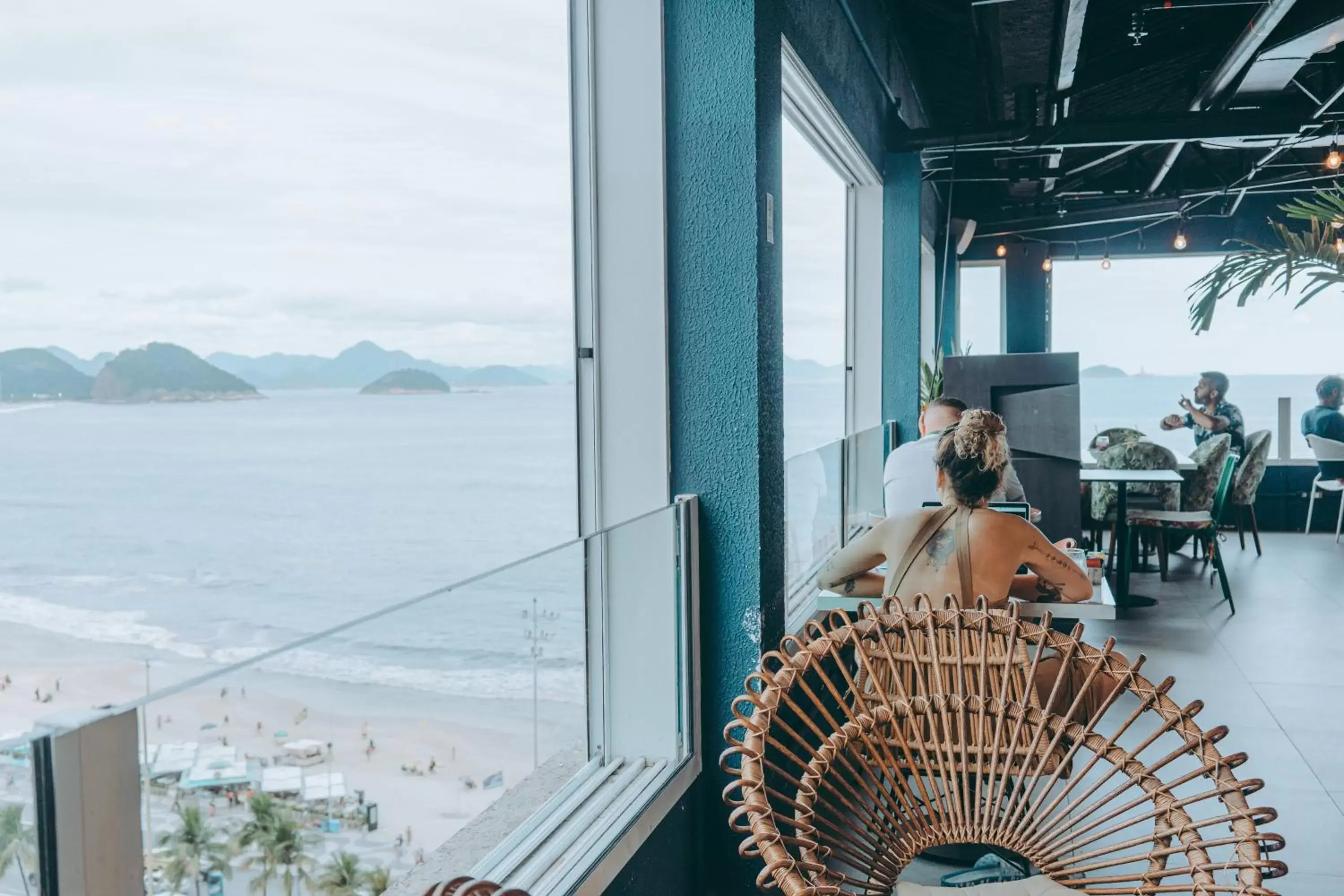 Sea view in Selina Copacabana Sea view in Selina Copacabana