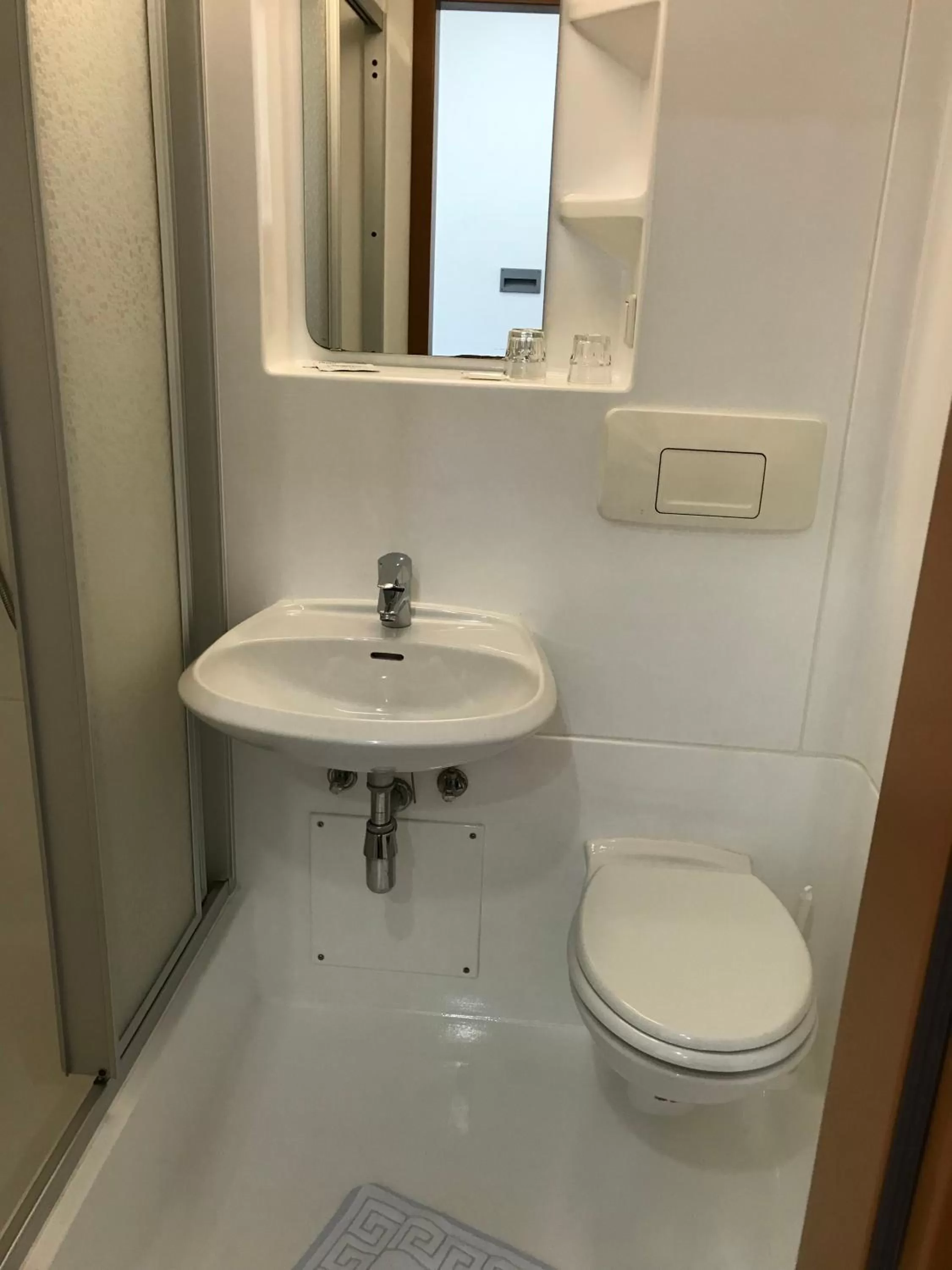 Bathroom in Hotel Pribitzer