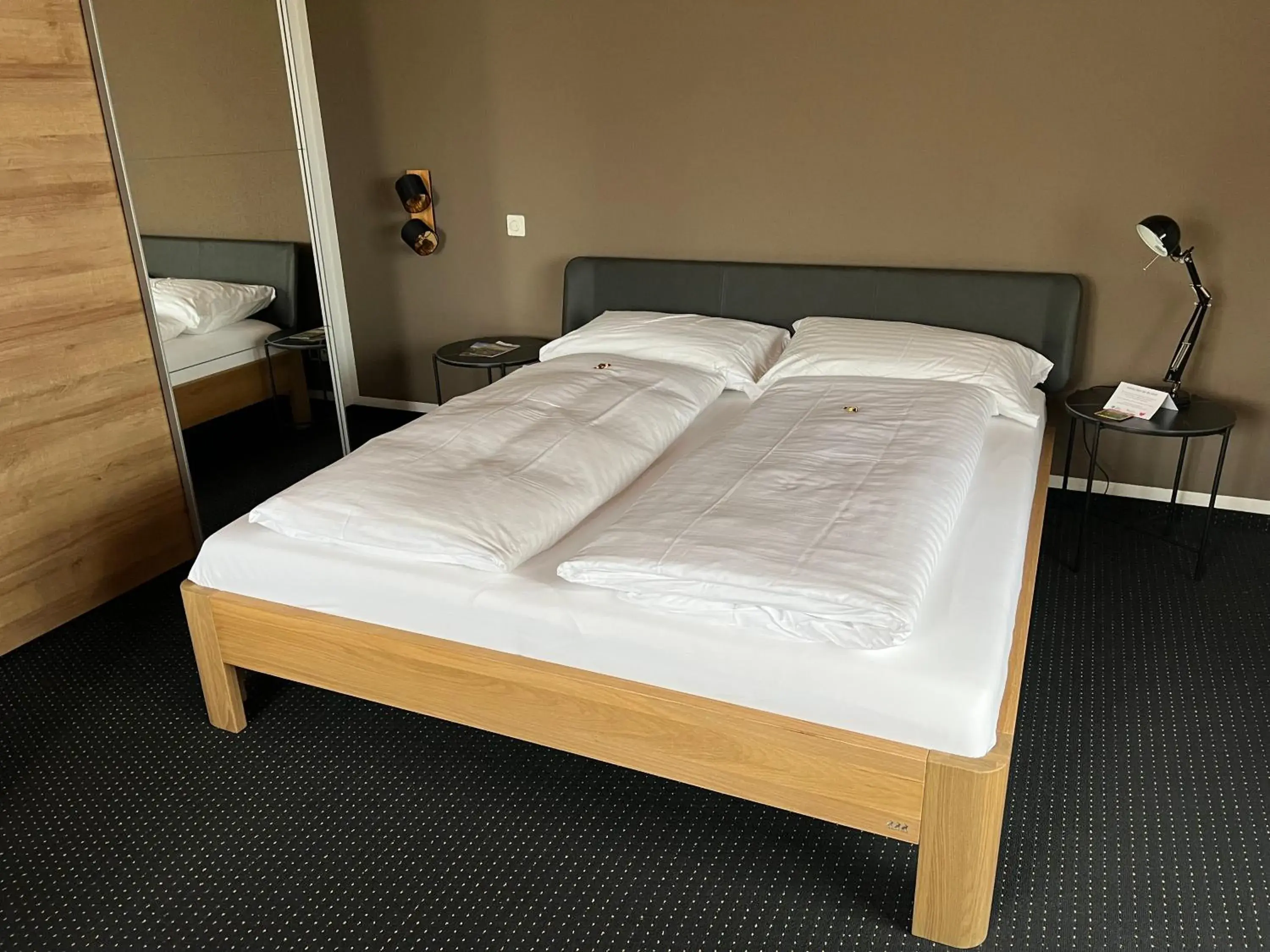 Bed in Best Western Hotel Rebstock