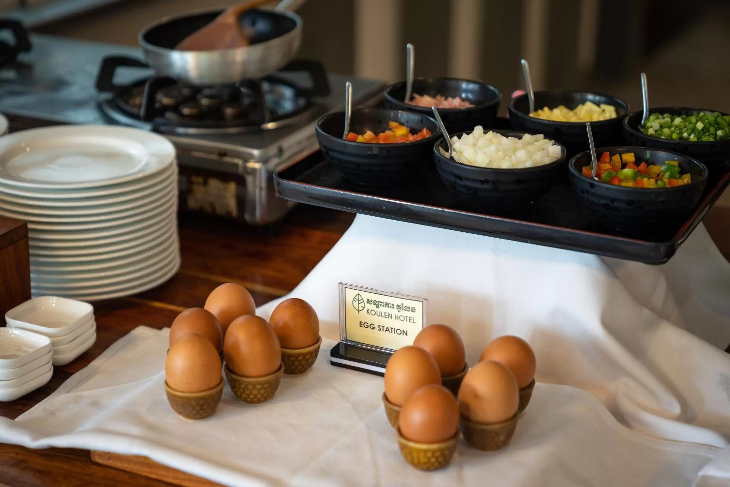 Breakfast in Koulen Hotel