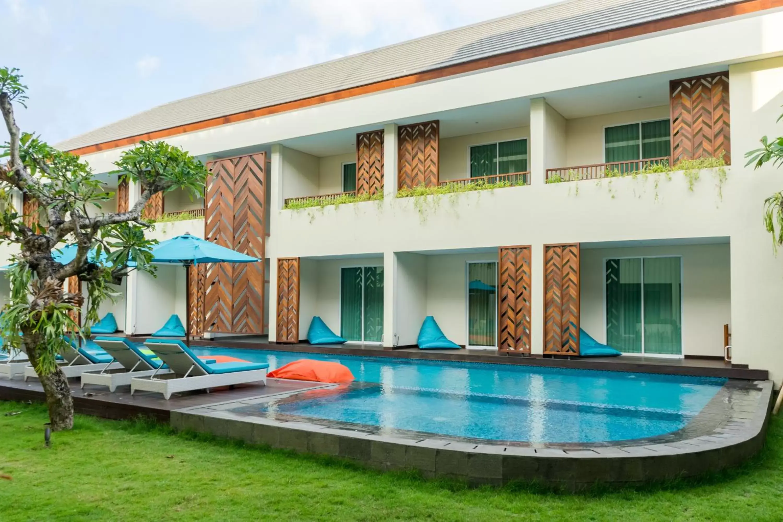 Swimming pool, Property Building in Anja Jimbaran