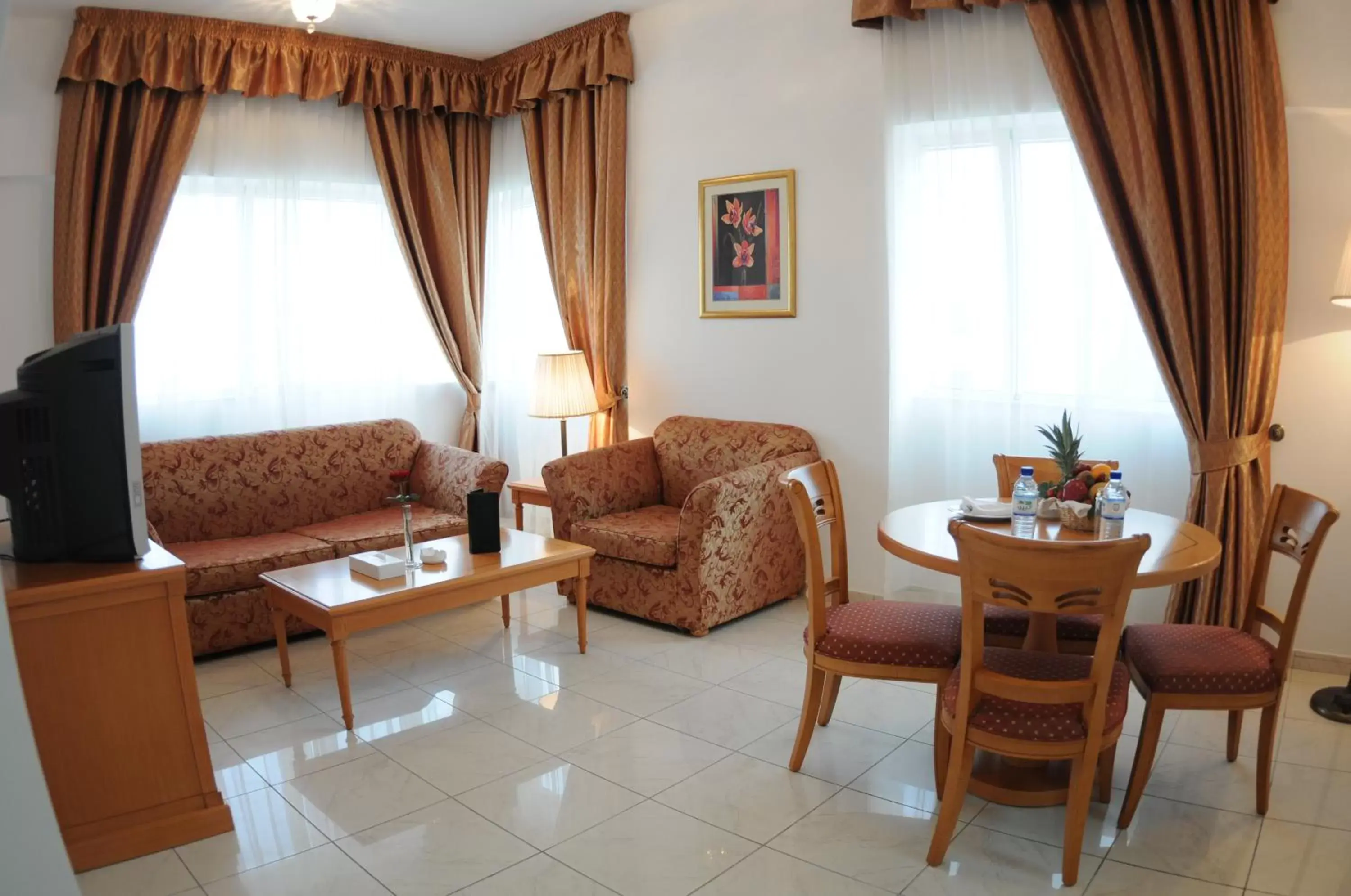 Living room, Seating Area in Uptown Hotel Apartments Abu Dhabi