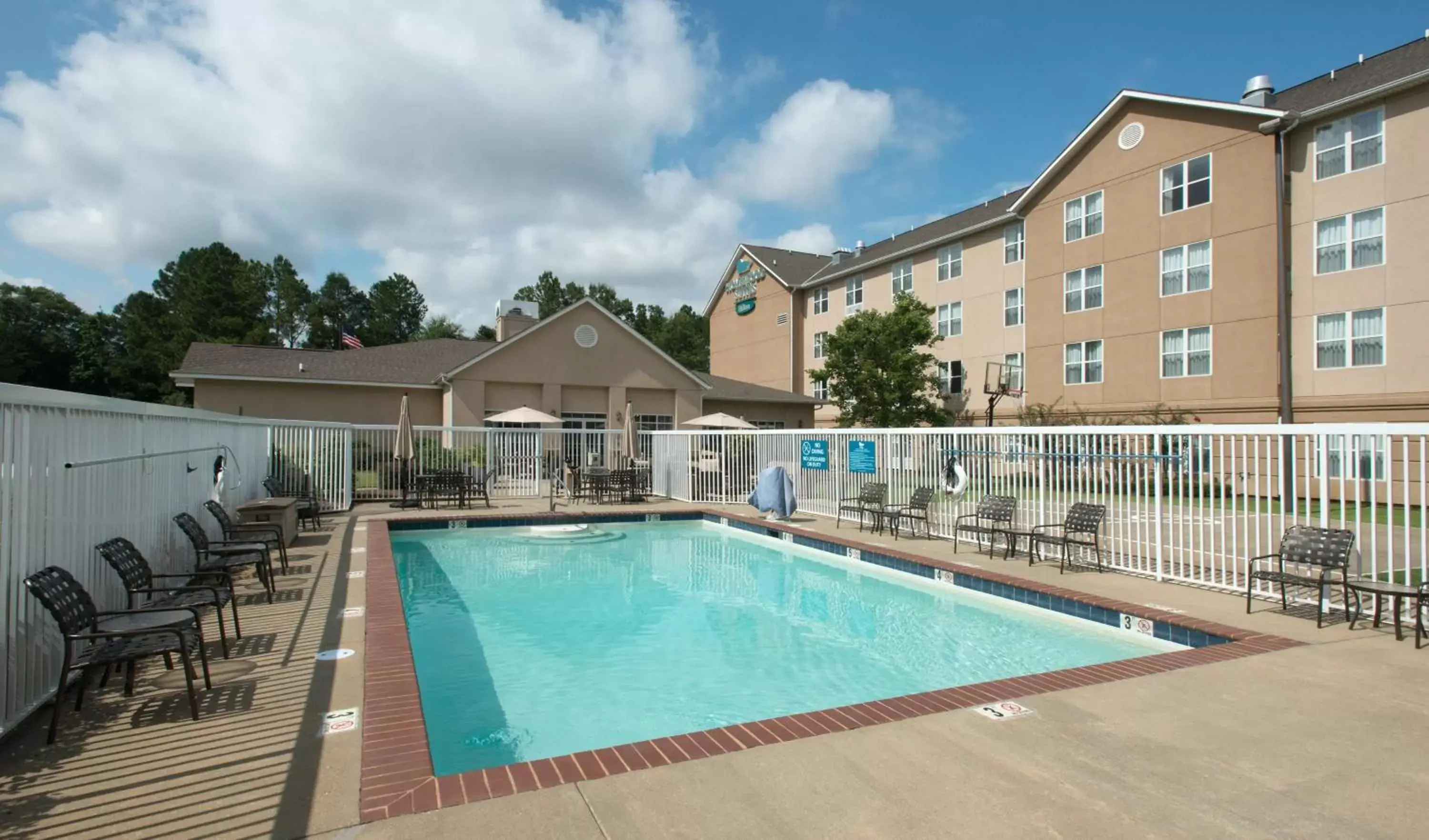Pool view, Property Building in Homewood Suites by Hilton Montgomery