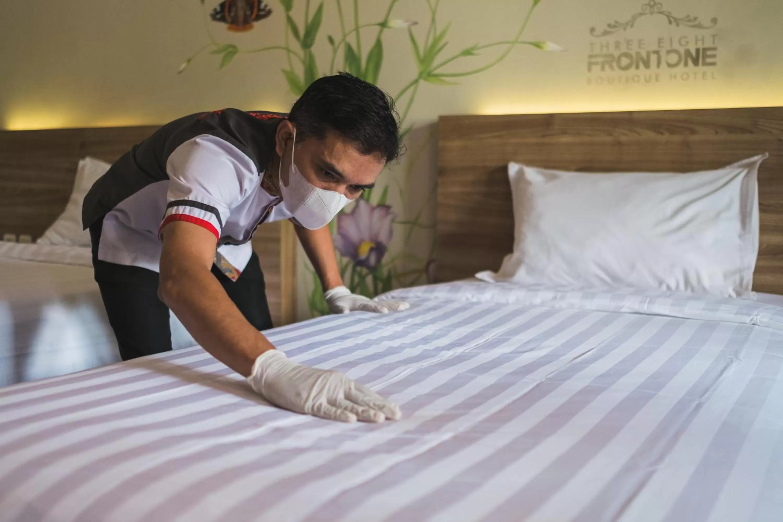 People, Bed in Three Eight Front One Boutique Batu Malang