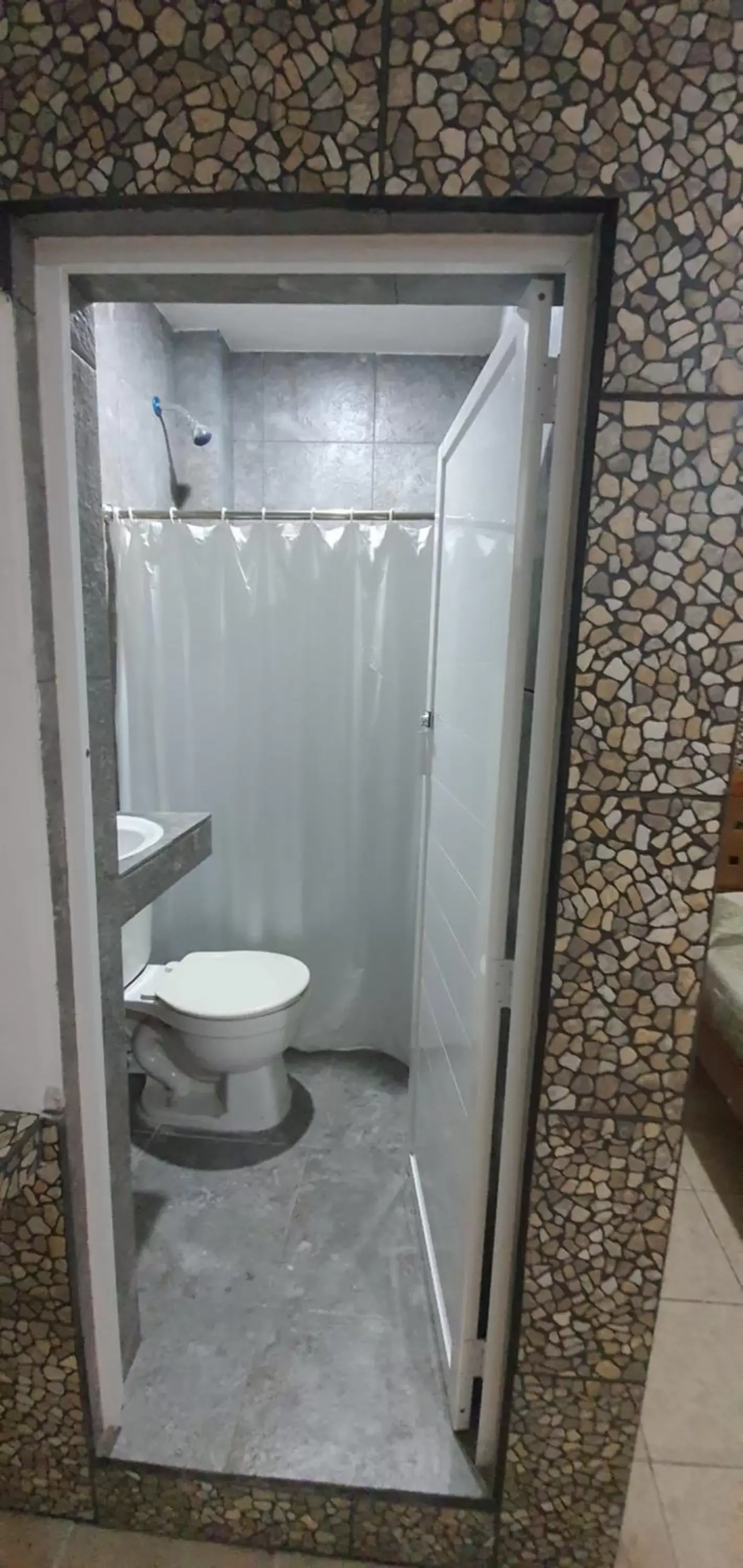 Bathroom in Hotel posada MARCAS