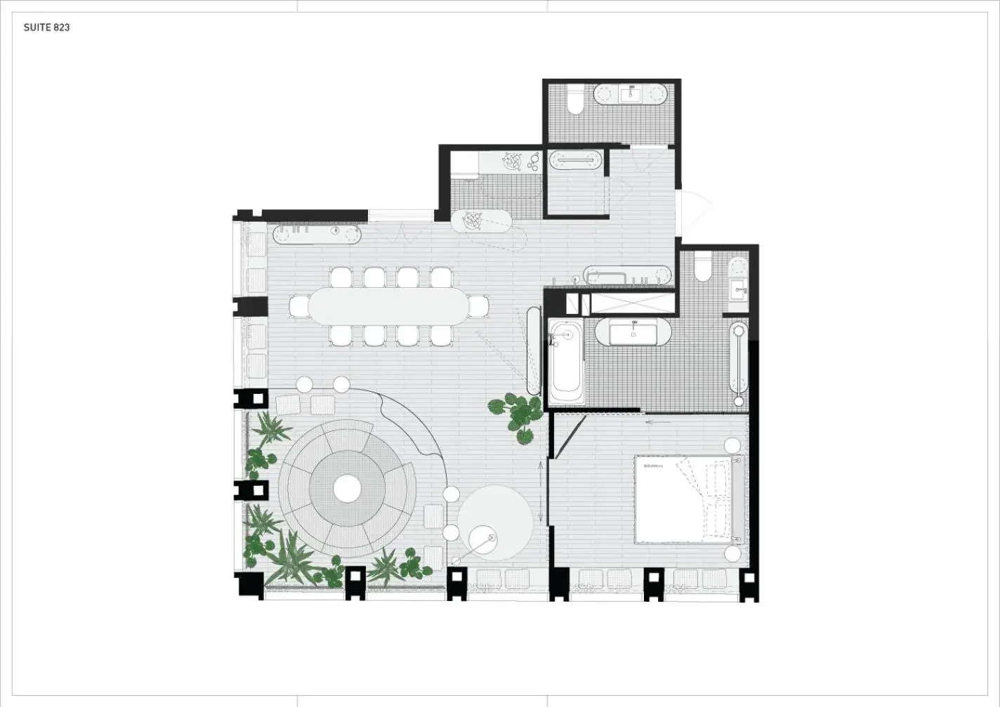 Floor Plan in Hobo Helsinki