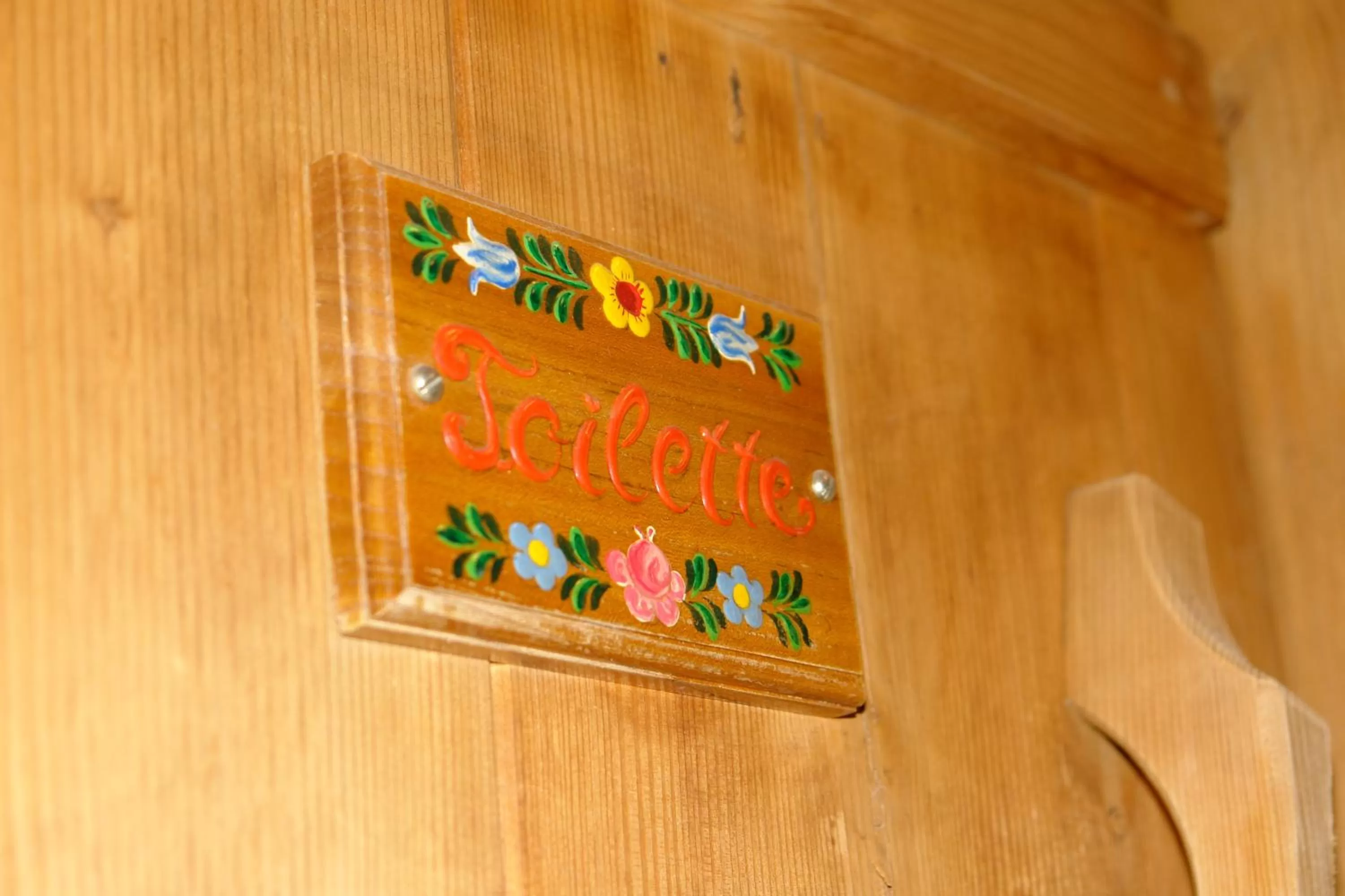 Decorative detail in Hotel Gamshof