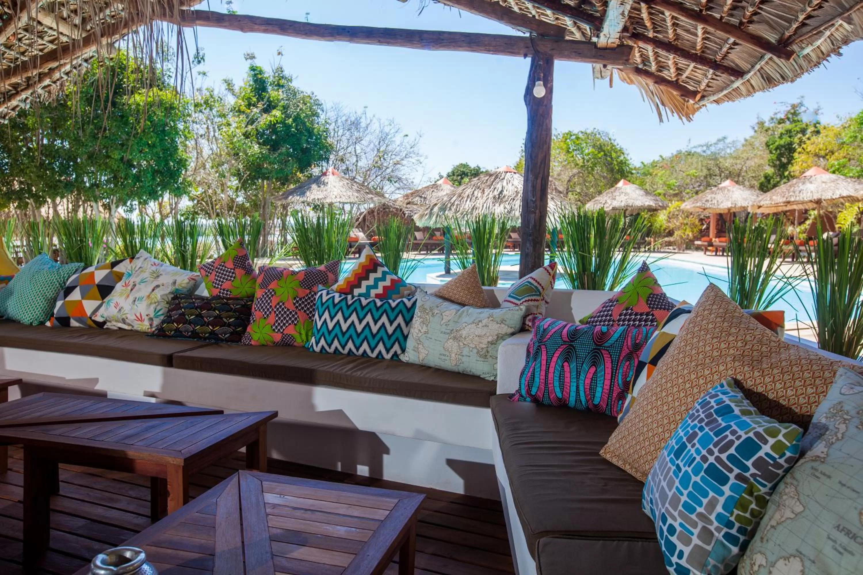 Seating area in Antsanitia Resort