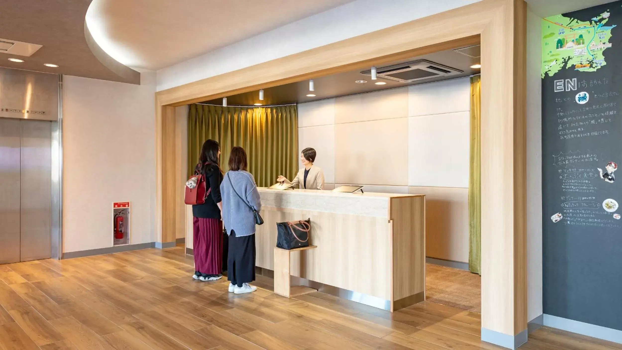 Lobby or reception in EN HOTEL Ise Lobby or reception in EN HOTEL Ise