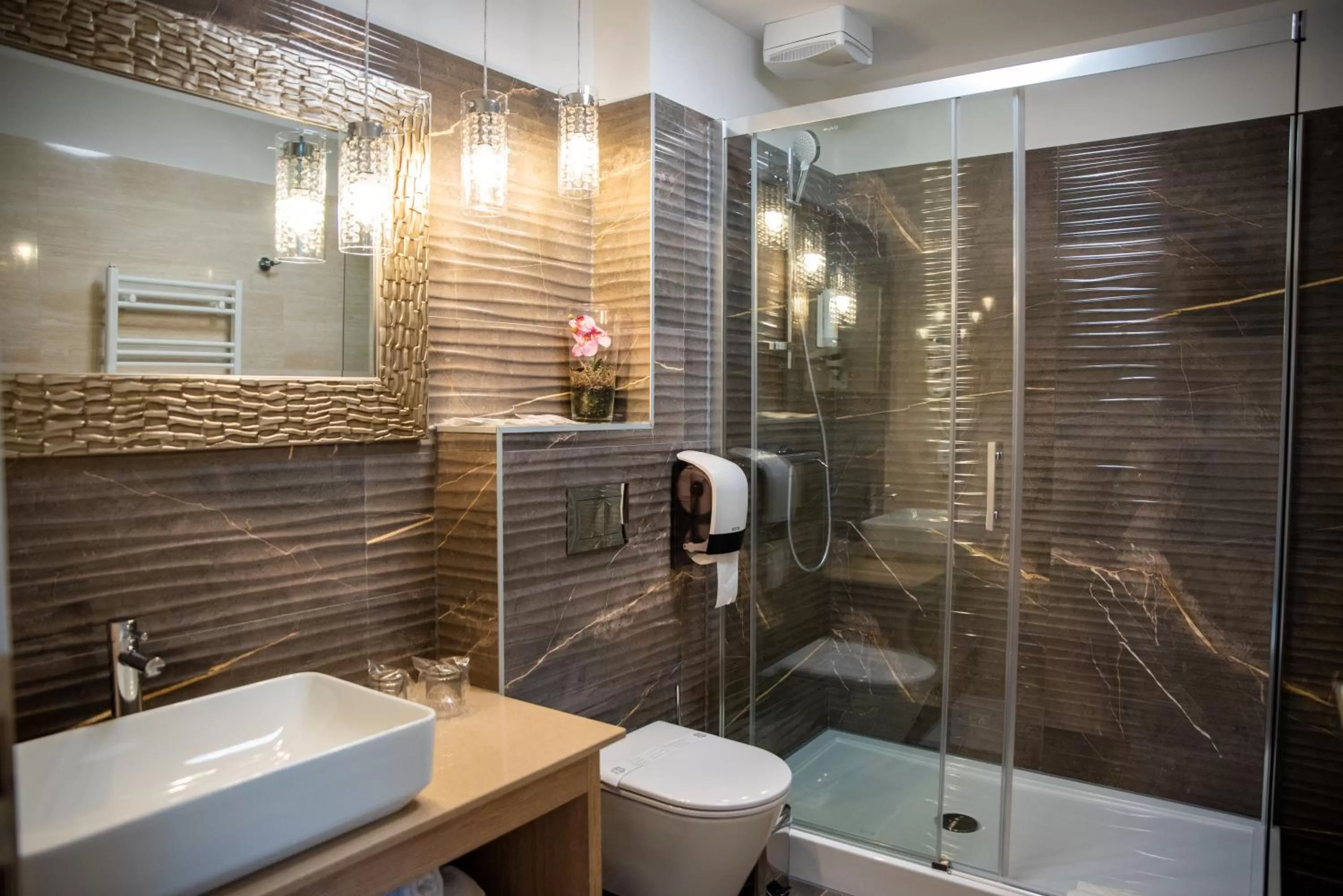 Bathroom in Hotel Meduza