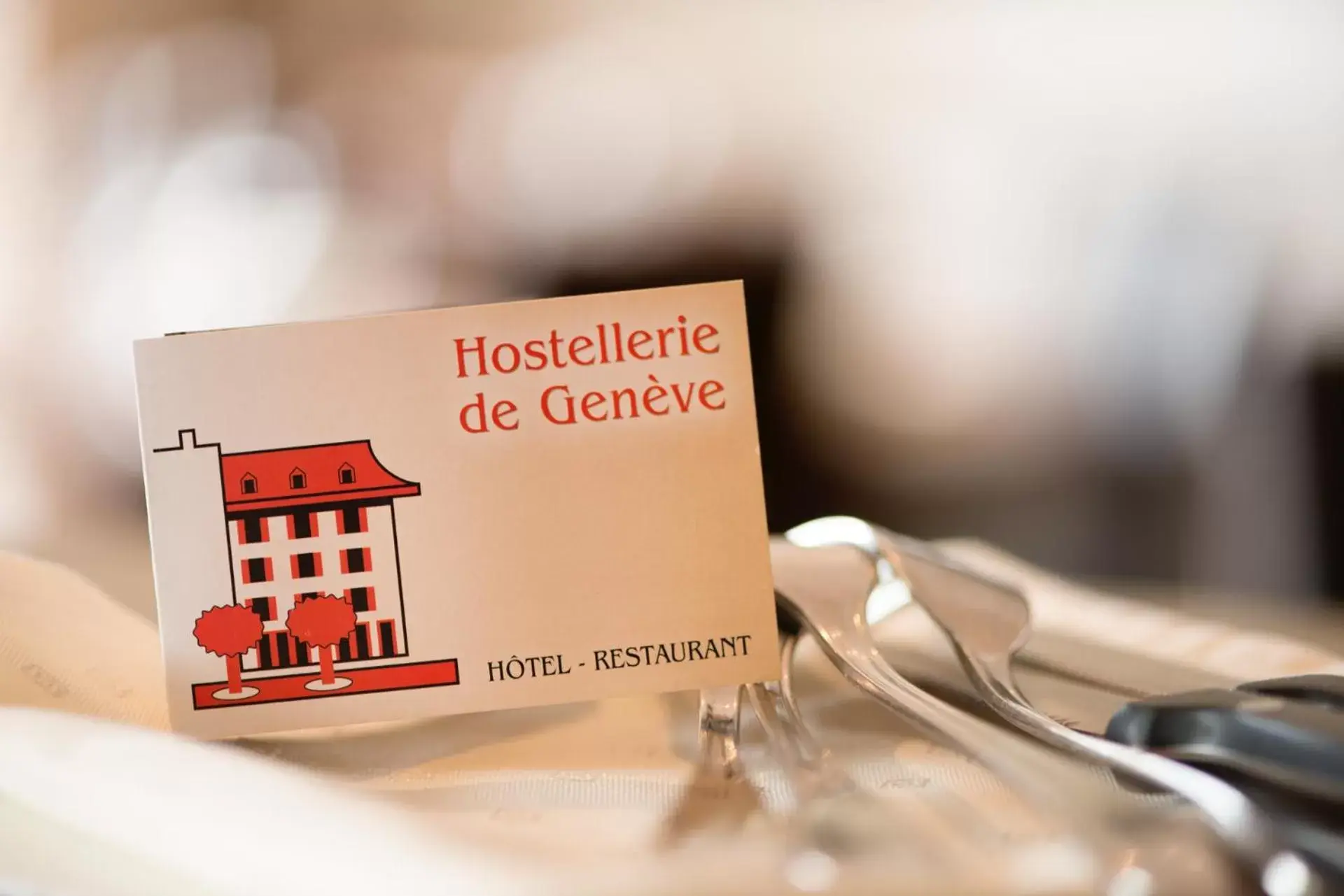 Property logo or sign in Hostellerie de Genève