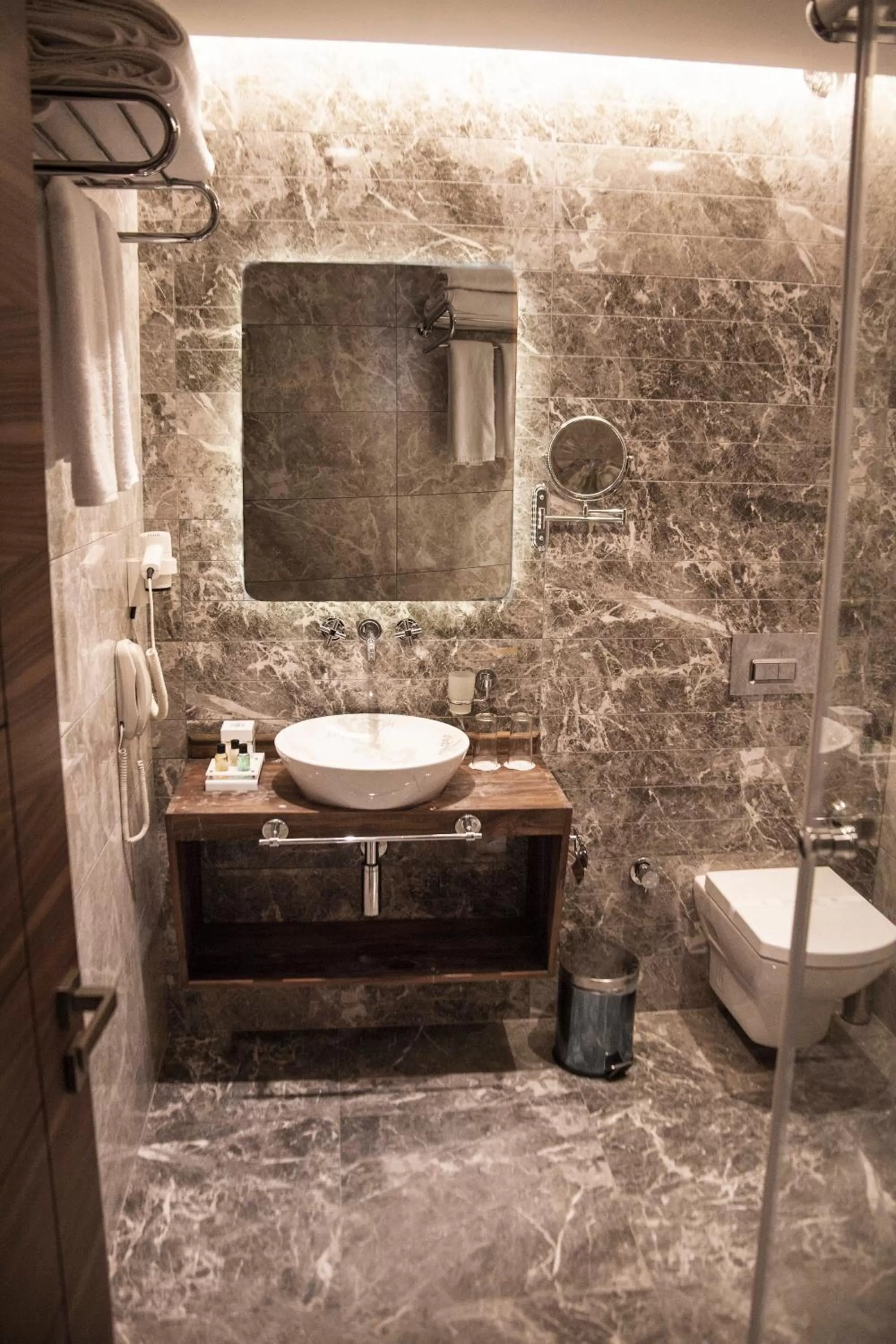 Bathroom in Old Port Hotel