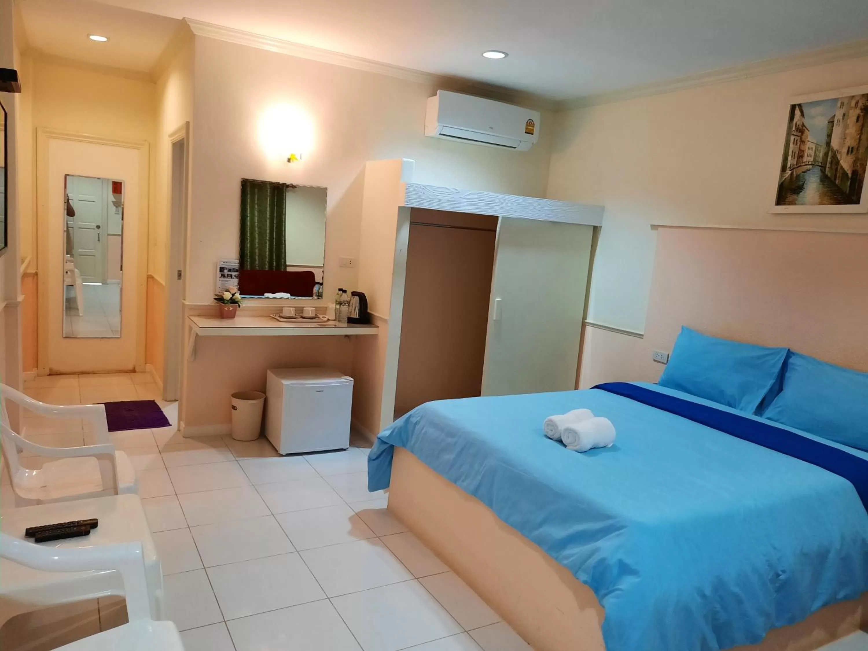 Bed in Fancy Carp Resort