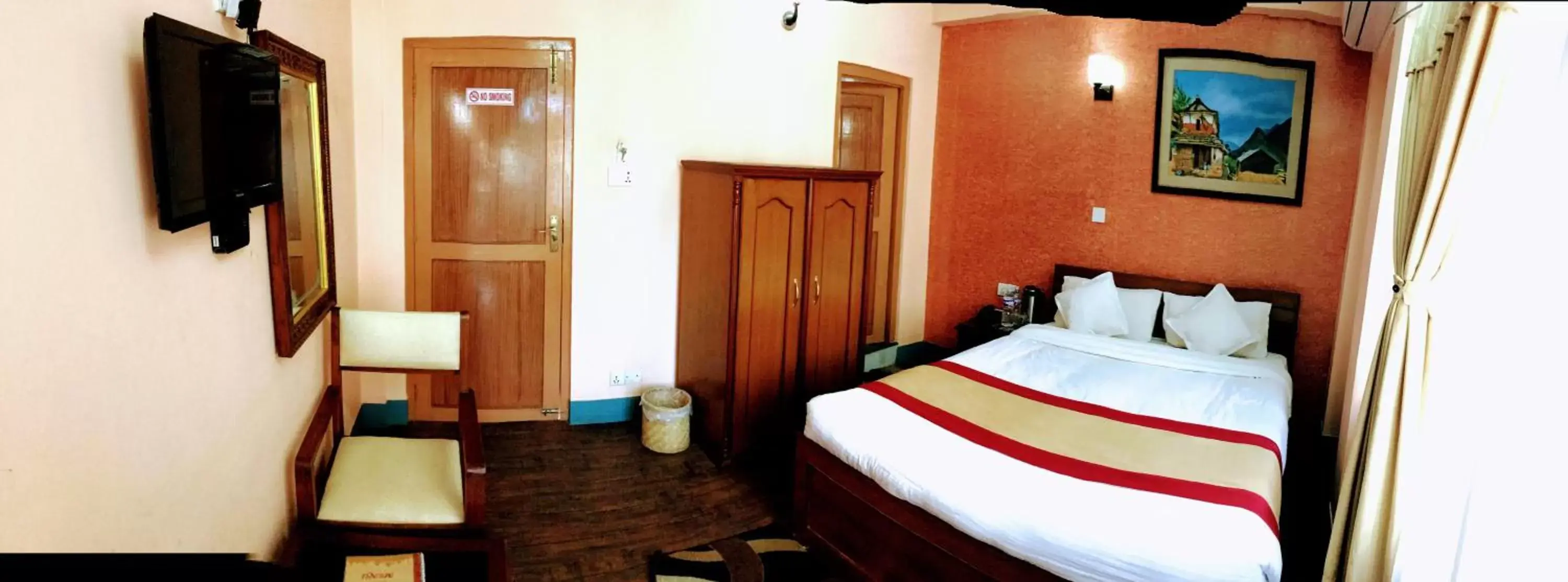 Bedroom, Bed in Kathmandu Garden Home