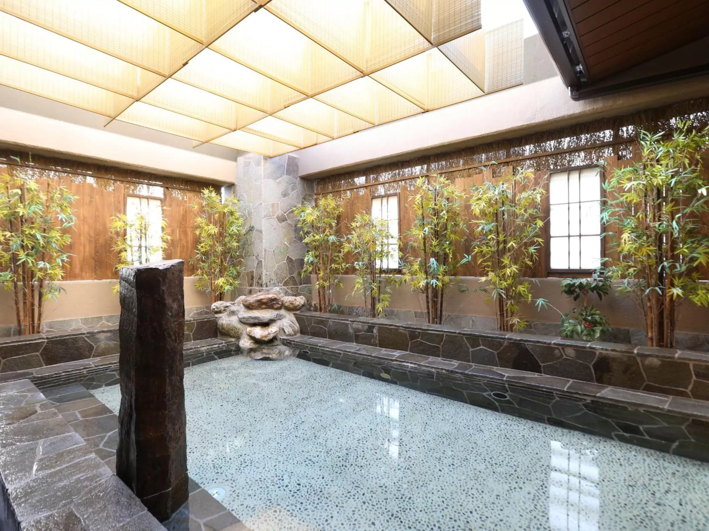 Open Air Bath in Dormy Inn Ikebukuro