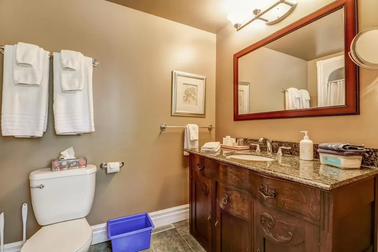 Bathroom in School House Bed and Breakfast C.1859