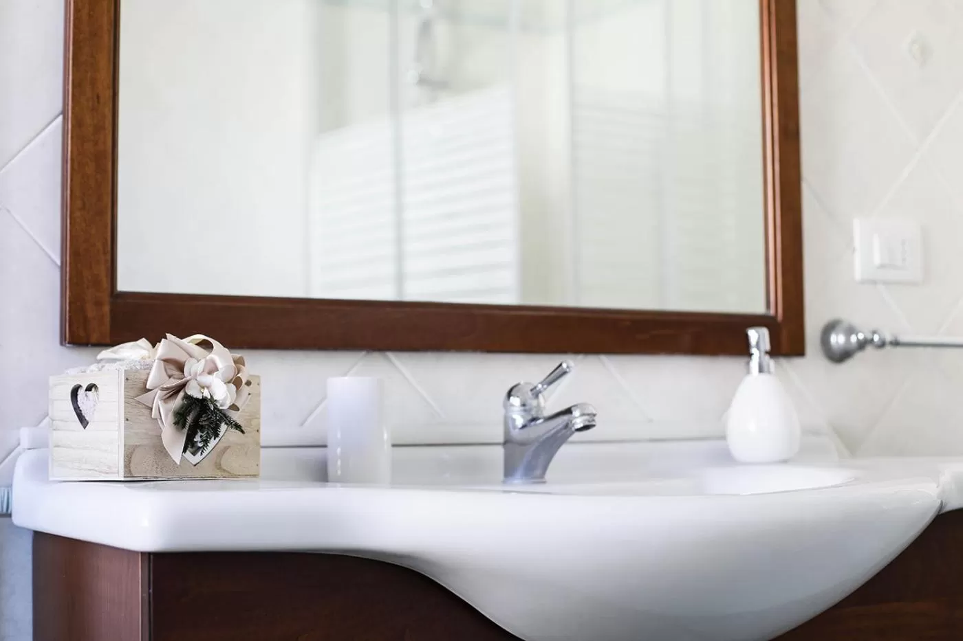 Bathroom in B&B Liolà Patti