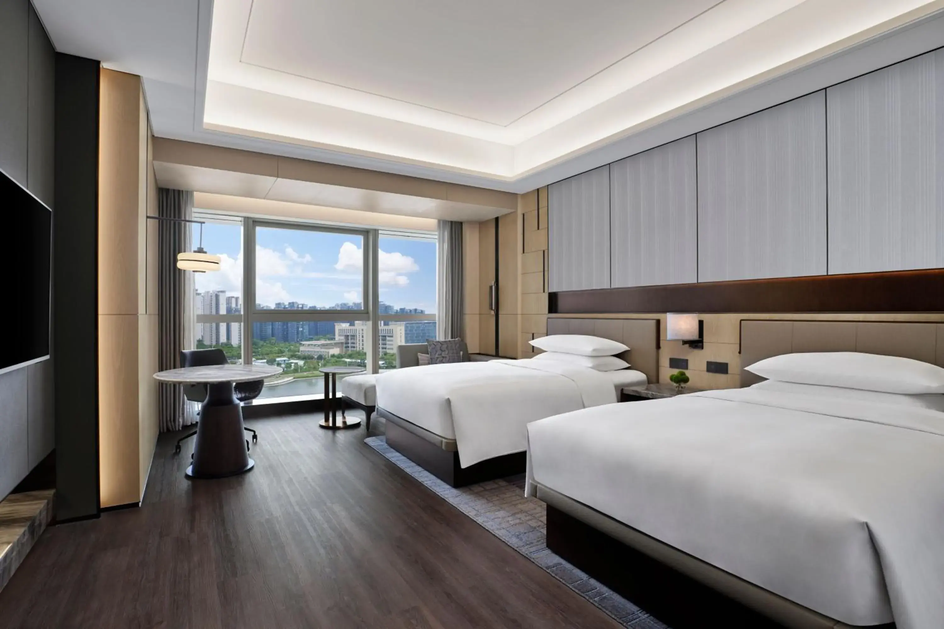 Photo of the whole room in Zhuhai Marriott Hotel Jinwan