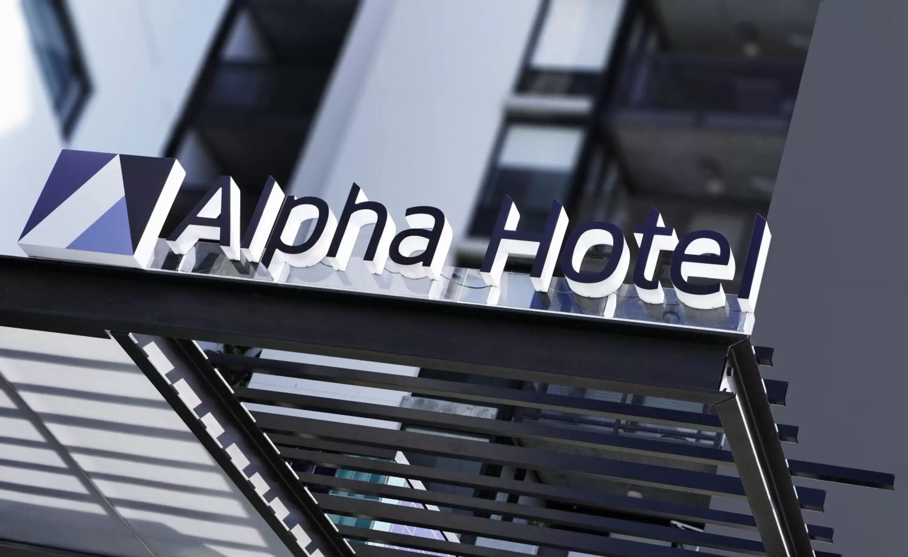 Facade/entrance in Alpha Mosaic Hotel Fortitude Valley Brisbane