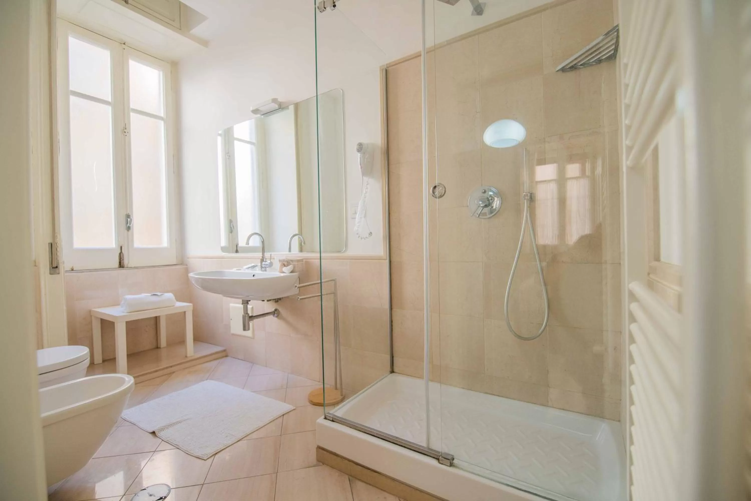 Shower in Bed&Breakfast Salerno