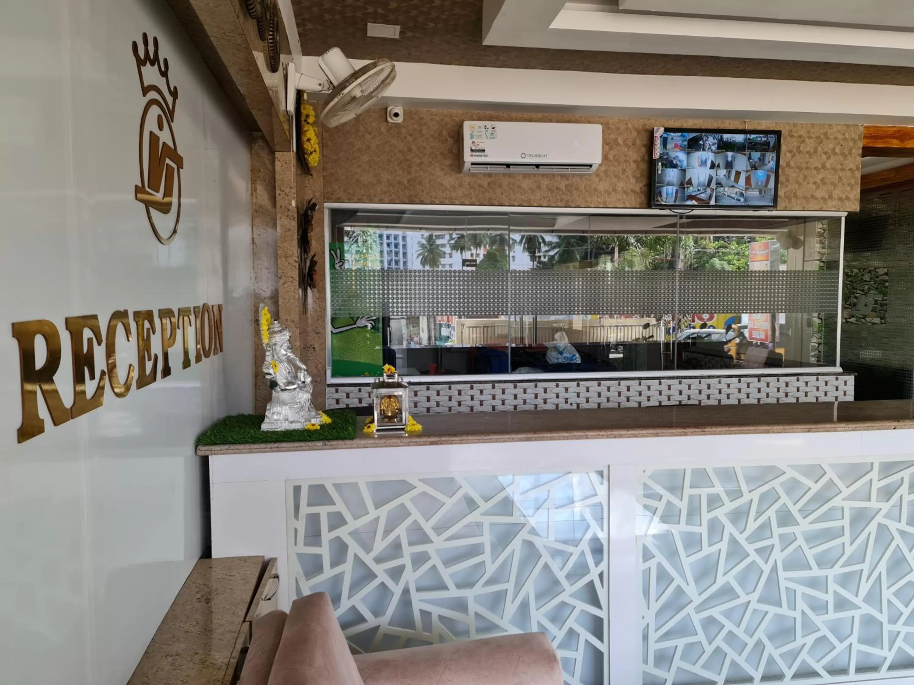 Lobby or reception in Vijay Shree Inn