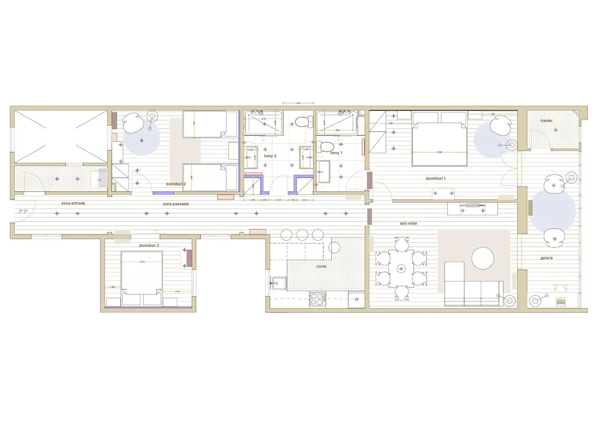 Floor plan in Weflating City Center