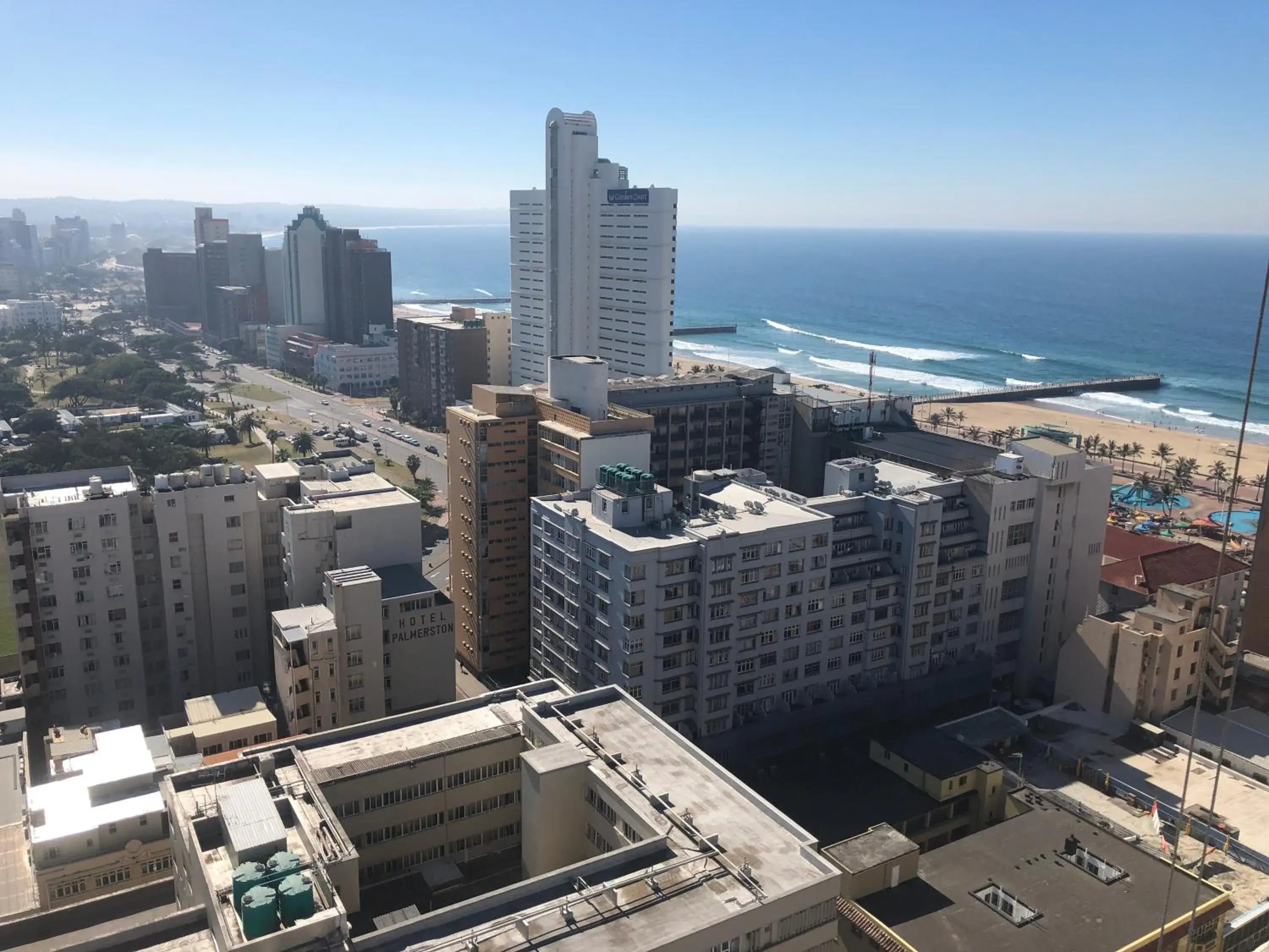 Bird's eye view in Coastlands Durban Self Catering Holiday Apartments Bird's eye view in Coastlands Durban Self Catering Holiday Apartments