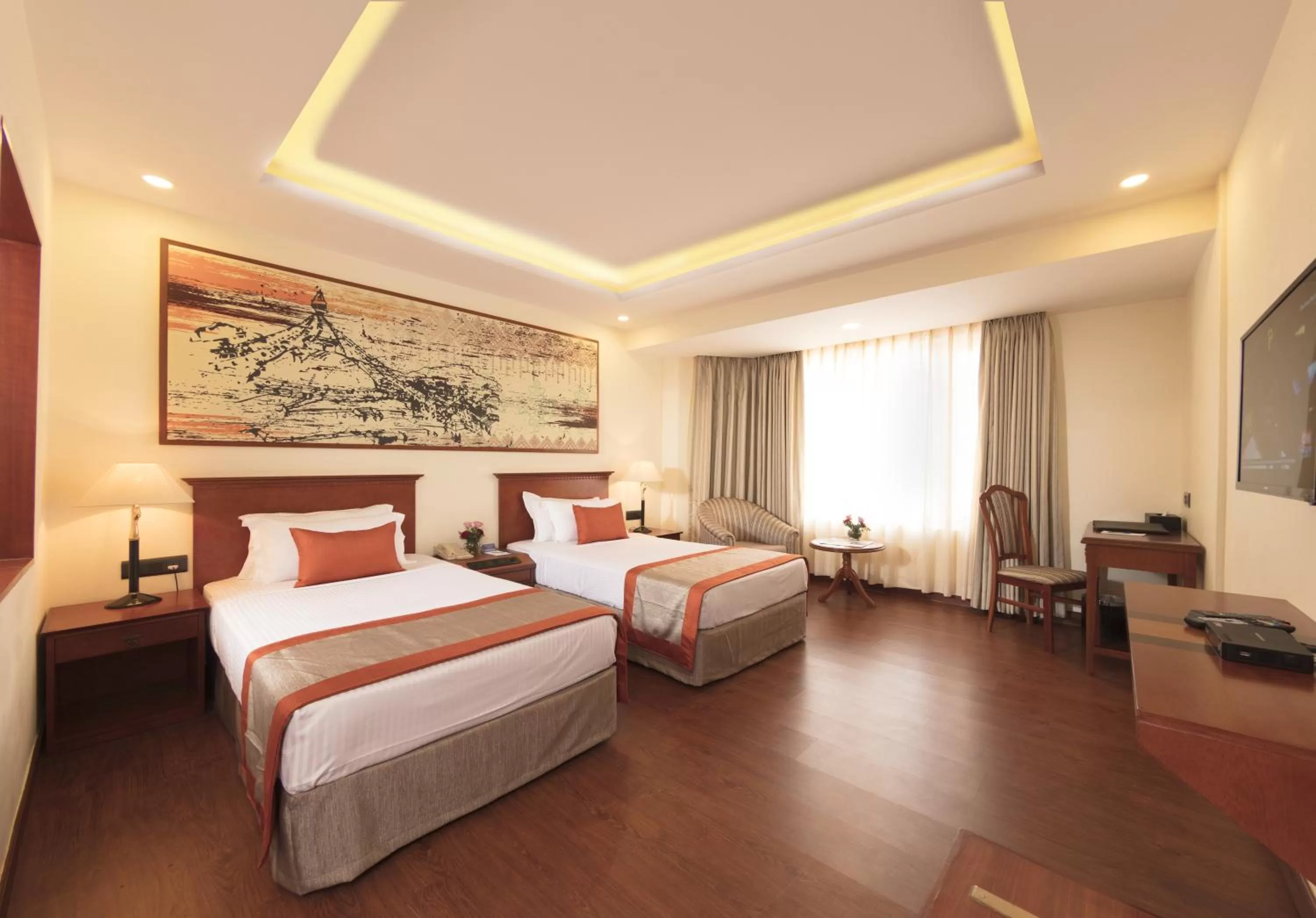 Photo of the whole room, Bed in Royal Singi Hotel